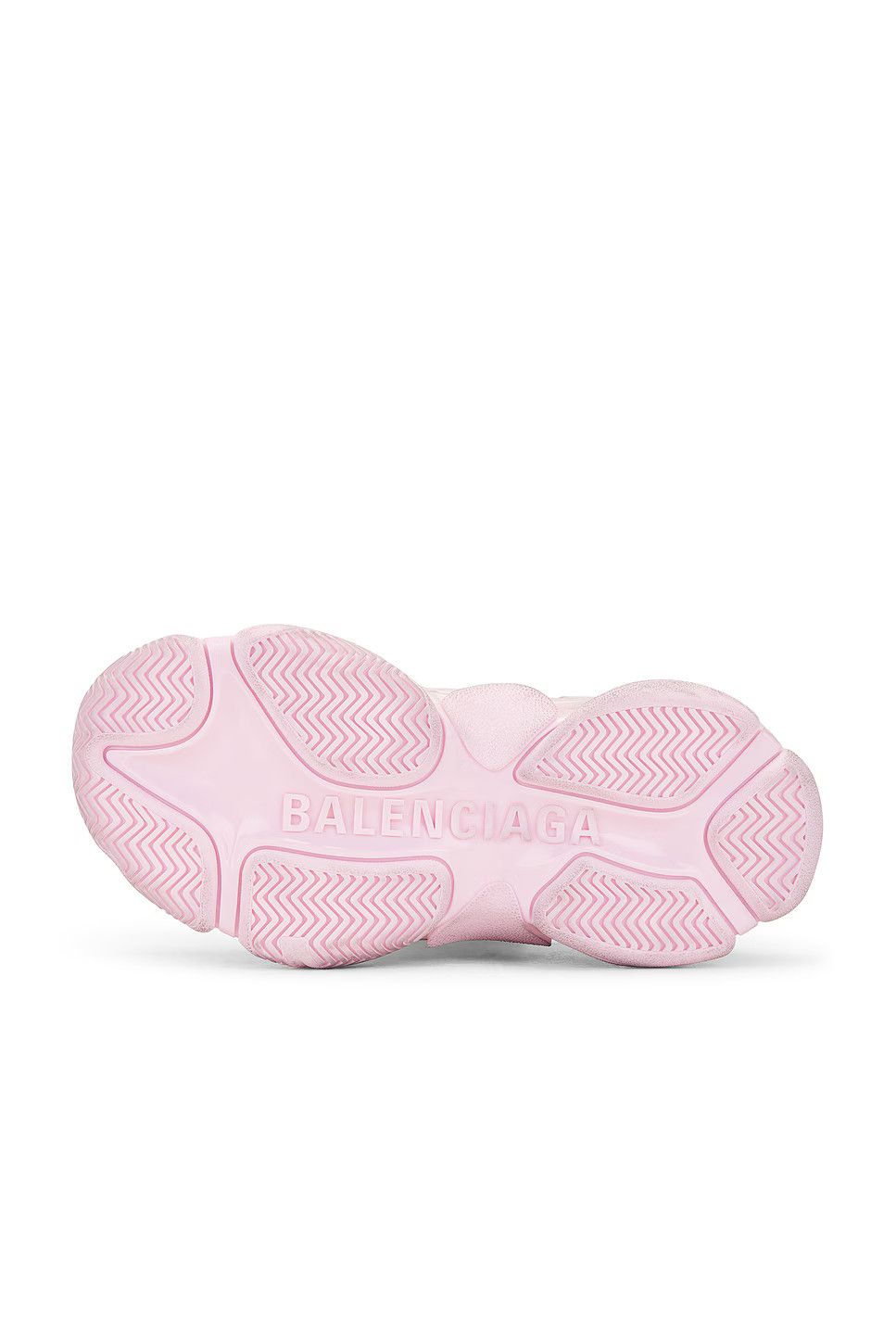 Balenciaga o1s1rm0326 Triple S Satin Sneakers in Pink Size US 8 / IT 38 - 5 Thumbnail