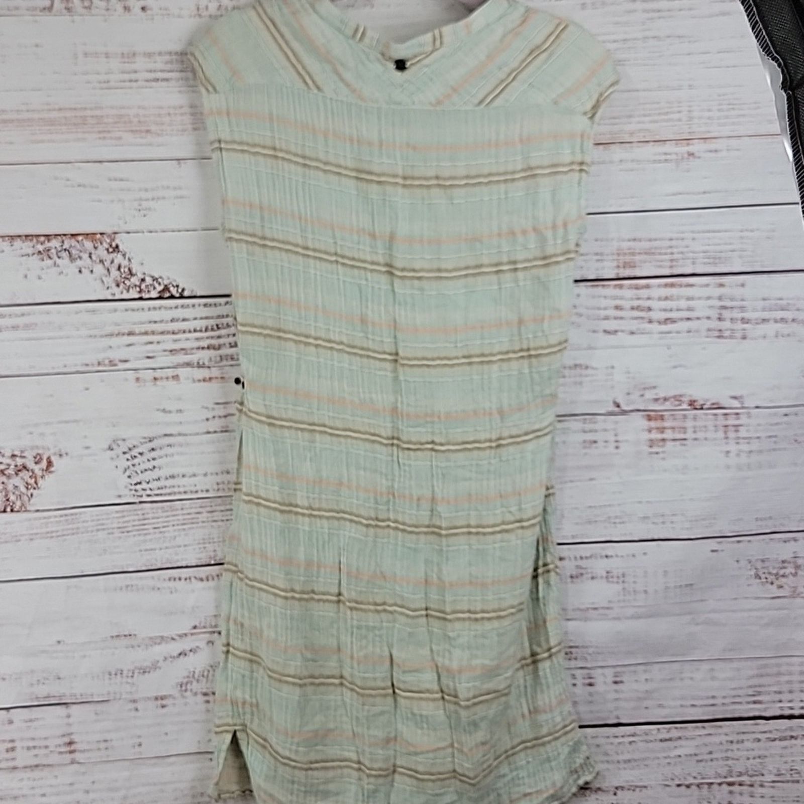 Prana prAna Mint Plaid Shirt Dress Size Small Size S / US 4 / IT 40 - 15 Thumbnail