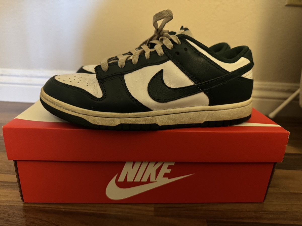 Nike Dunk Low Retro Team Green Size 7