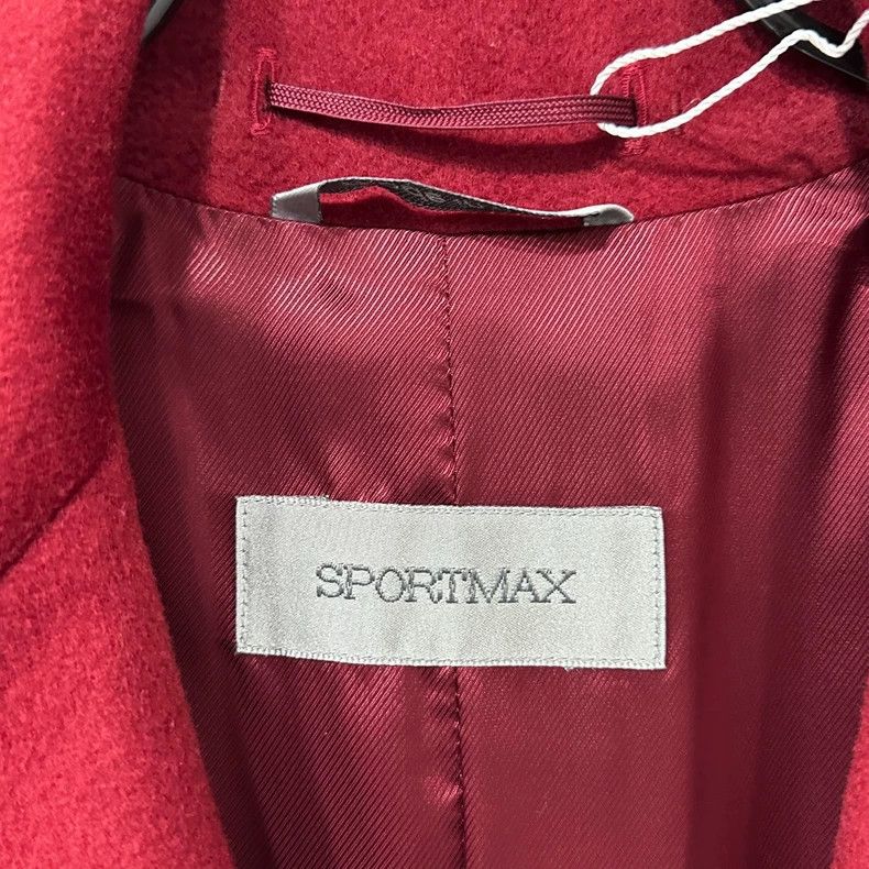 Max Mara Max Mara Red Coat Size M / US 6-8 / IT 42-44 - 3 Thumbnail