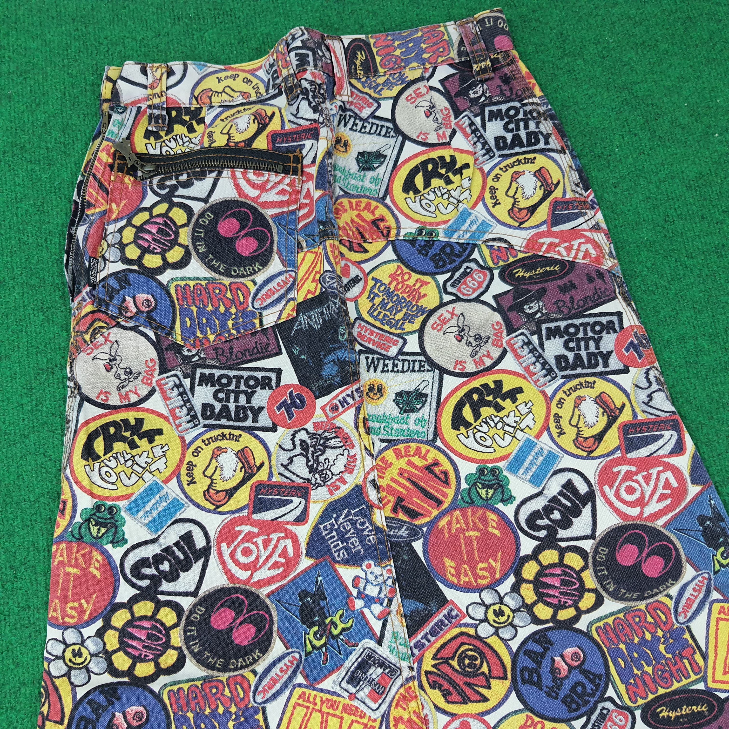Hysteric Glamour Vintage Hysteric Glamour Japan Fullprint Skirt C235N15 Size 26" / US 2 / IT 38 - 4 Thumbnail