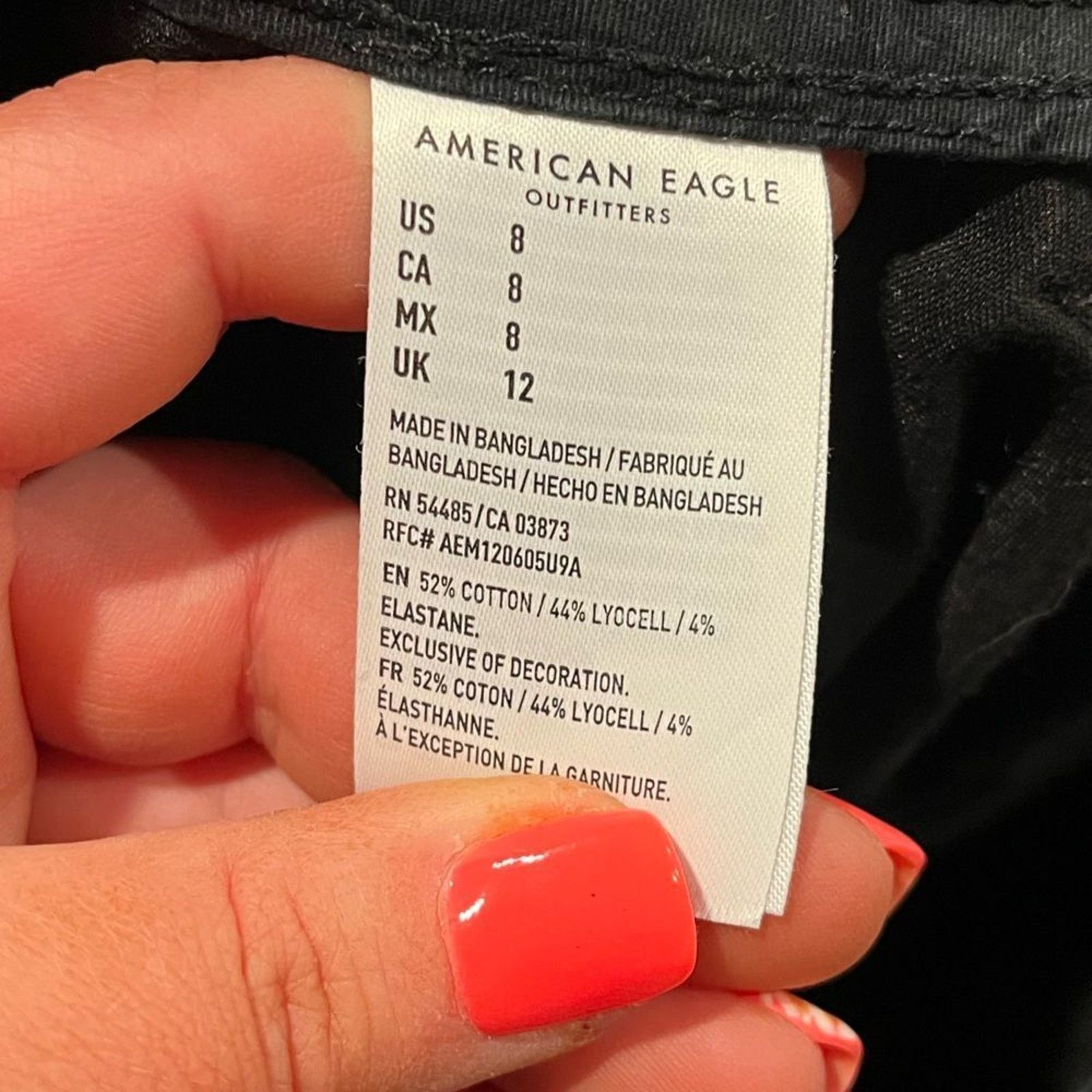 American Eagle Outfitters American Eagle Midi Shorts Mid-Rise Super Stretch Size 30" / US 8 / IT 44 - 6 Thumbnail