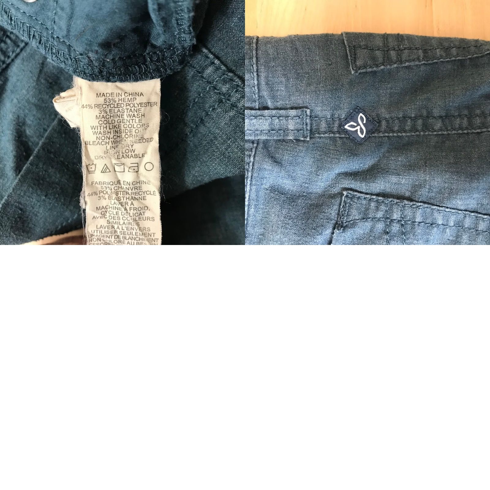 Prana Prana Teal Skirt Women's Size 4 Cargo Pockets Size 27" / US 4 / IT 40 - 8 Thumbnail