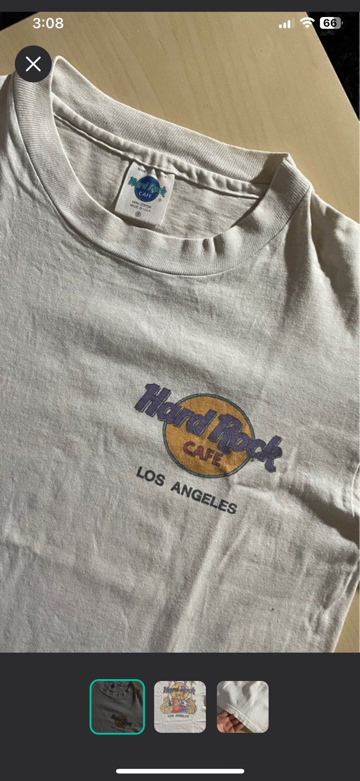 Hard Rock Cafe Hard Rock Cafe Los Angeles Size US S / EU 44-46 / 1 - 1 Thumbnail