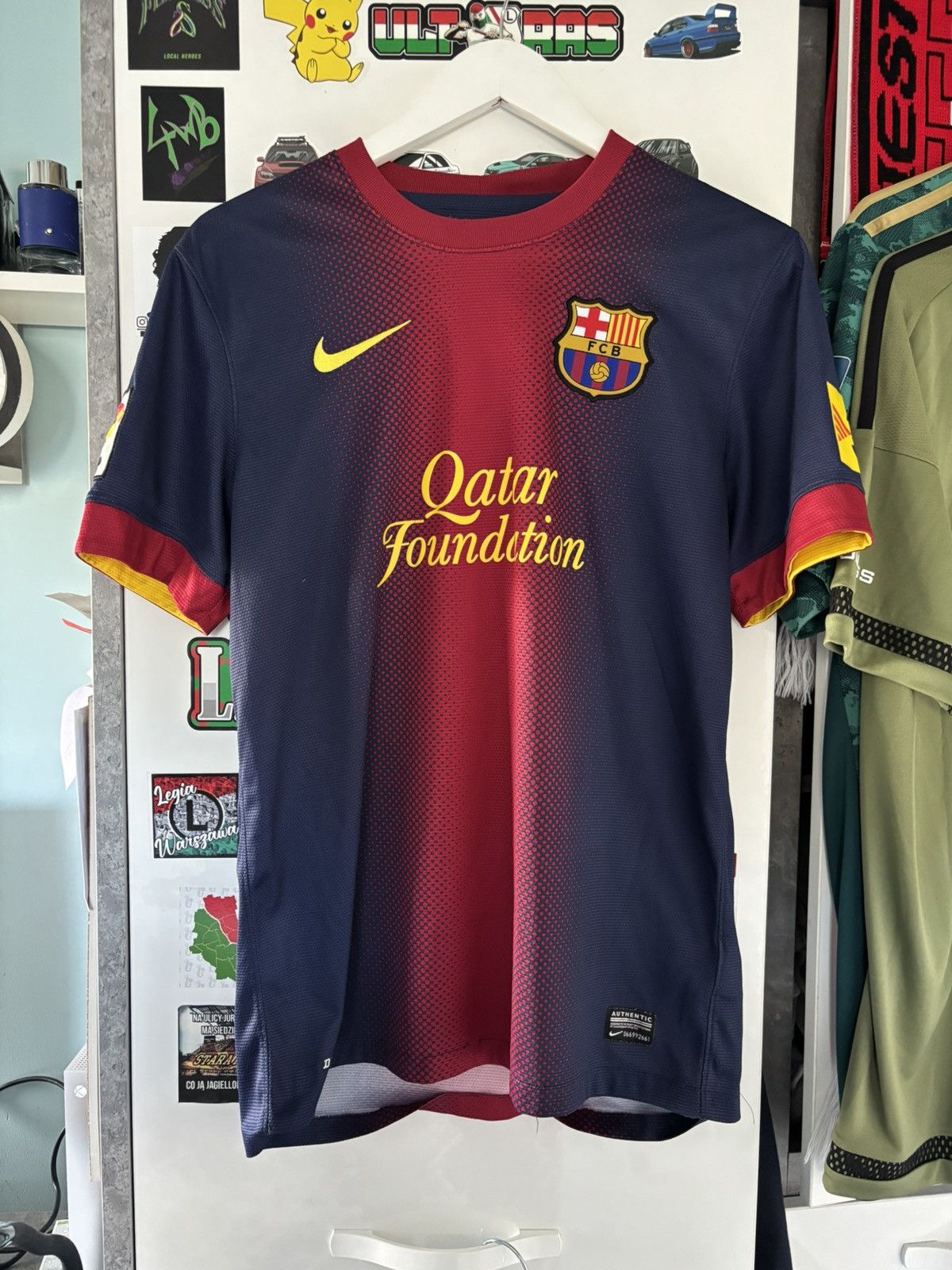 Nike Fc Barcelona T-shirt 12/13 Messi Size US S / EU 44-46 / 1 - 2 Thumbnail