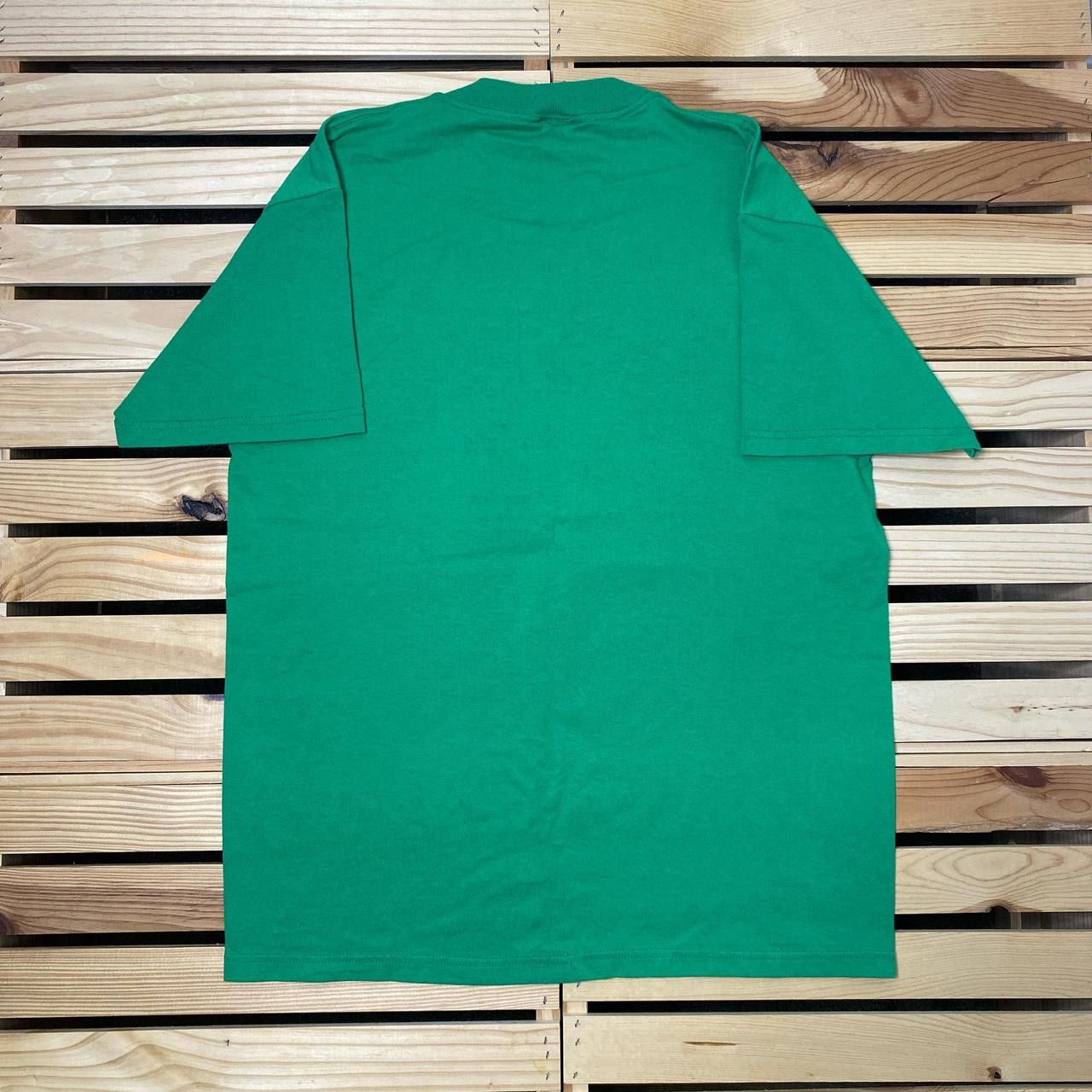 Fruit Of The Loom Vintage T.G.I.F. Green Funny Fishing Tee Size Large Size US L / EU 52-54 / 3 - 2 Thumbnail