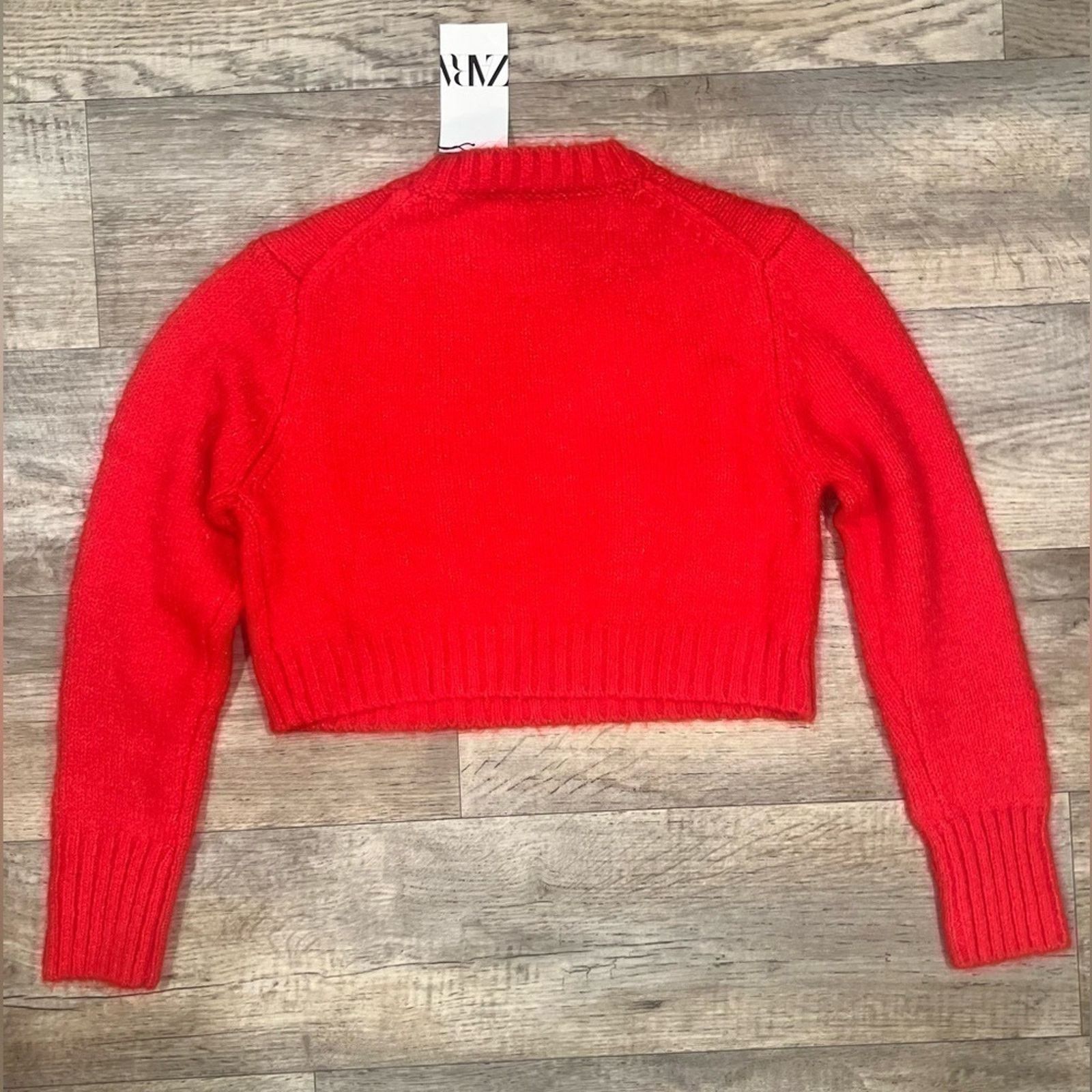 Zara ZARA Wool-Blend Knit Sweater NWT Size M / US 6-8 / IT 42-44 - 20 Thumbnail