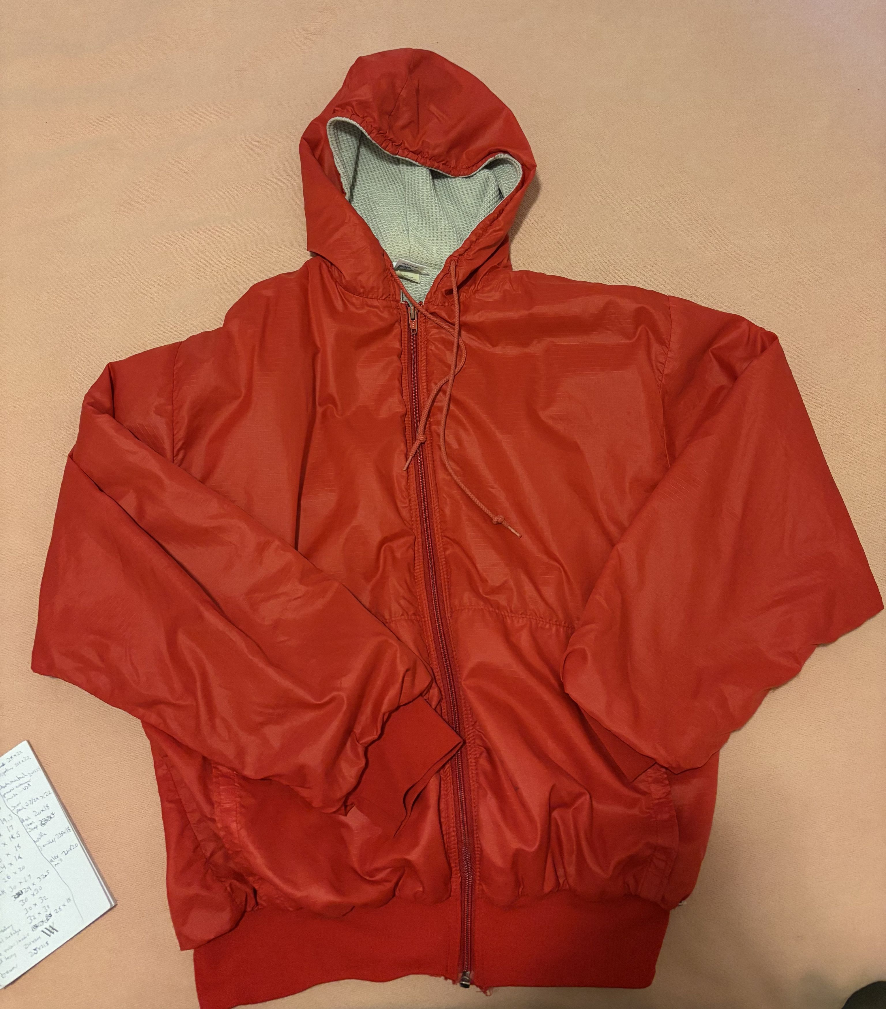 Russell Athletic nylon thermal hoodie Size US M / EU 48-50 / 2 - 3 Thumbnail