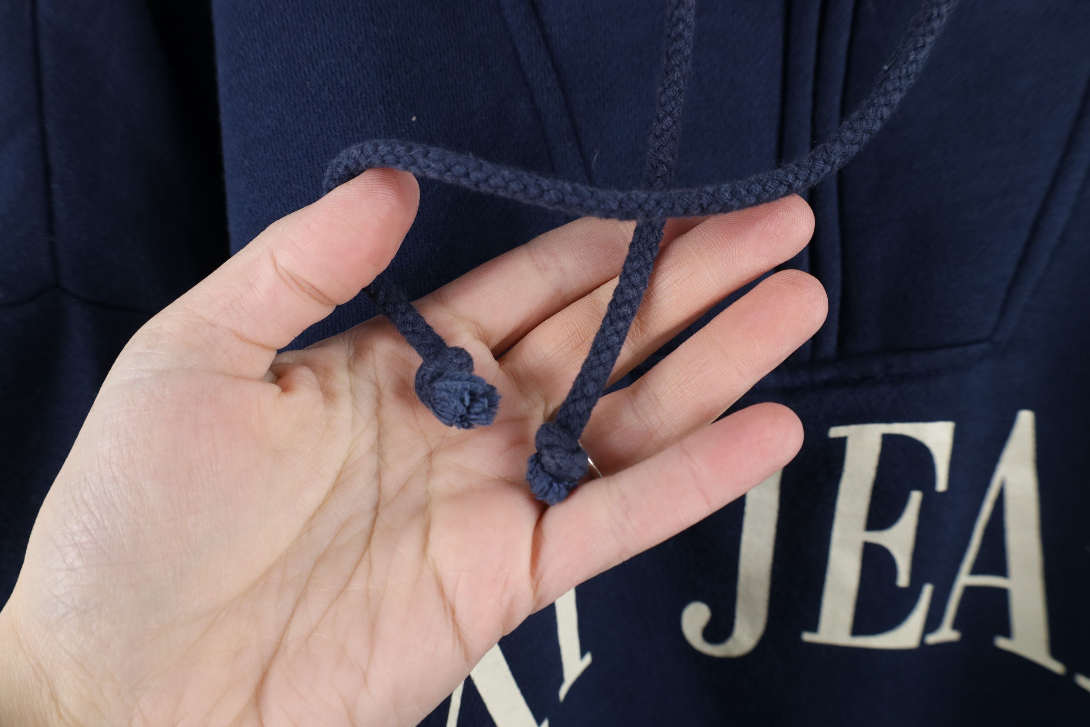 Vintage Vintage 90s Streetwear Fit Paris Half Zip Hoodie Sweatshirt Size L / US 10 / IT 46 - 7 Thumbnail