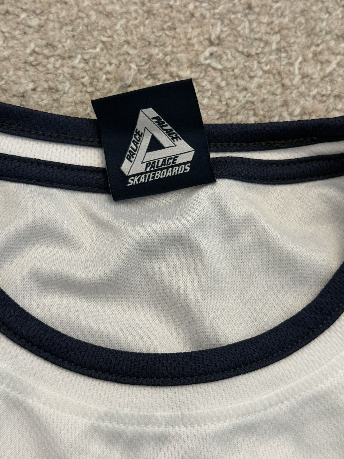 Palace × Umbro Palace x Umbro Home Shirt (White) Size US L / EU 52-54 / 3 - 7 Thumbnail