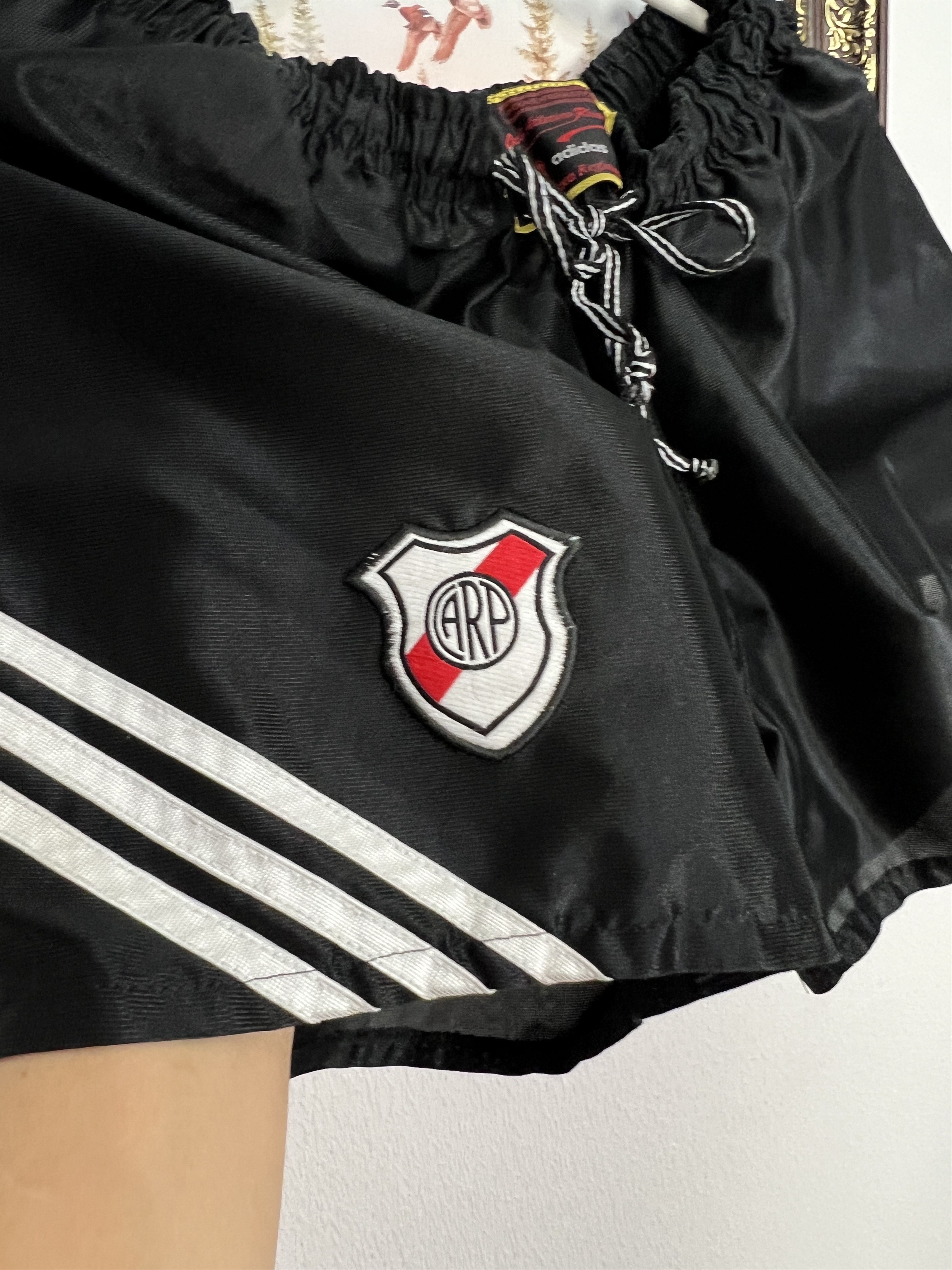 Adidas Vintage 90's River Plate Football Shorts Soccer Athletic Size US 34 / EU 50 - 5 Thumbnail