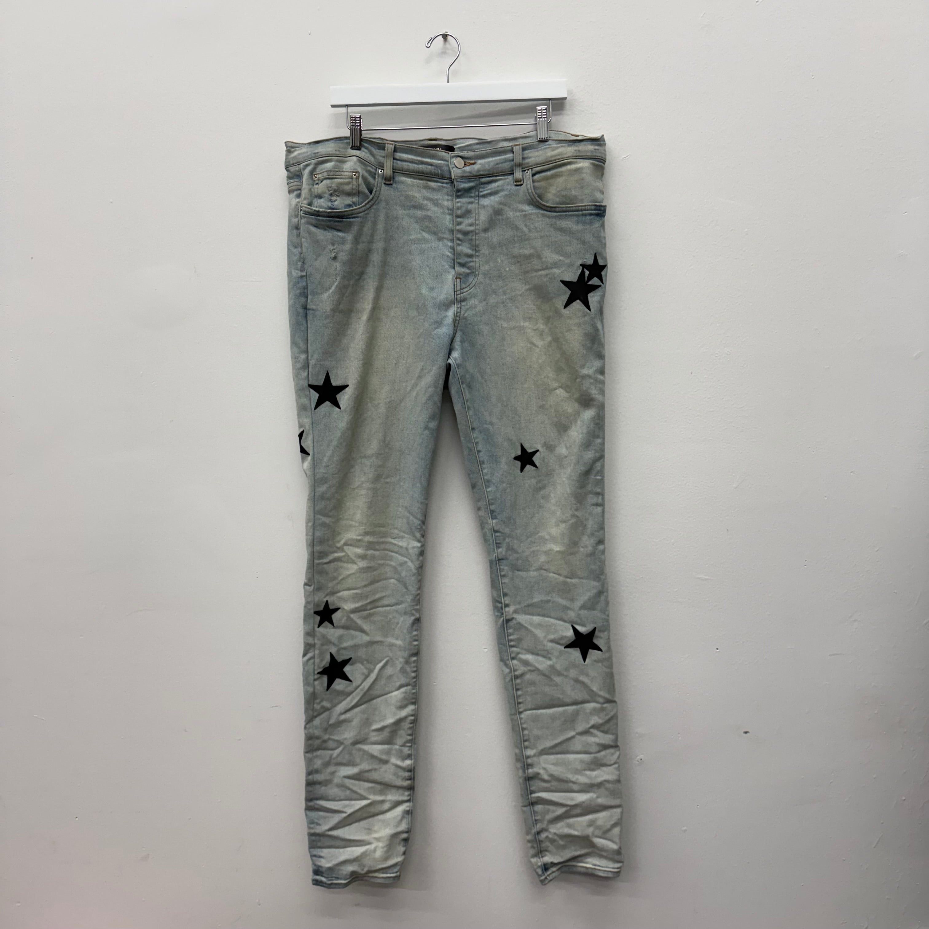 whover white star denim