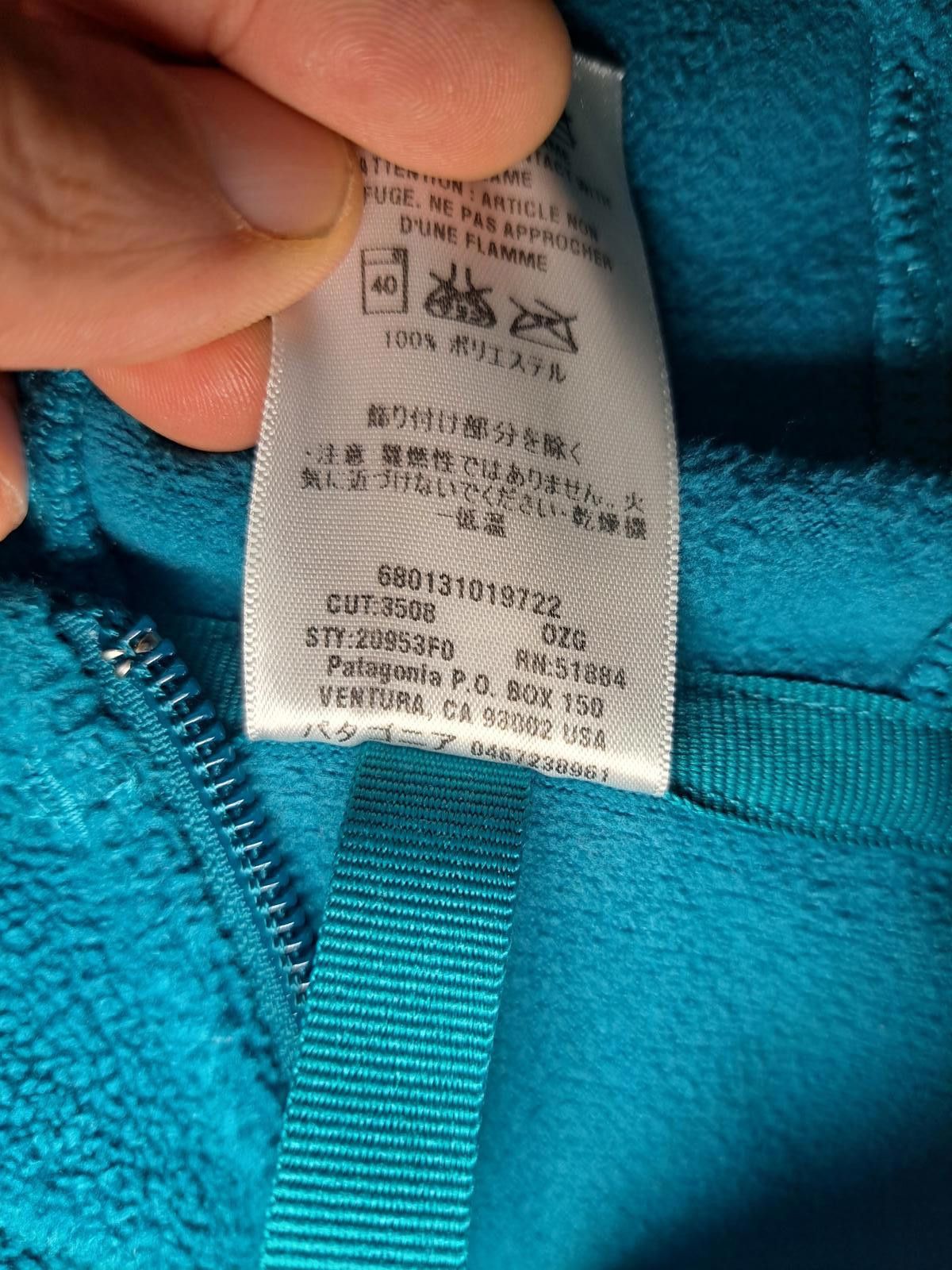 Patagonia VINTAGE 2000 Patagonia Fleece Hoodie Jacket Womens XS Green Size XS / US 0-2 / IT 36-38 - 5 Thumbnail