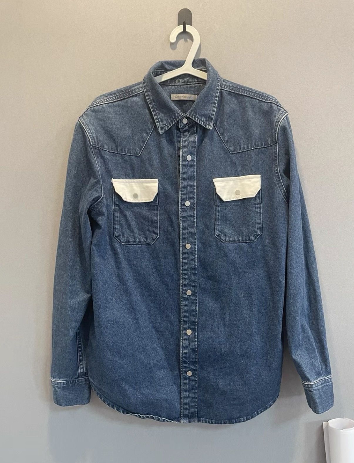 Calvin Klein Calvin Klein Jeans Denim Long Sleeve Size US M / EU 48-50 / 2 - 1 Thumbnail