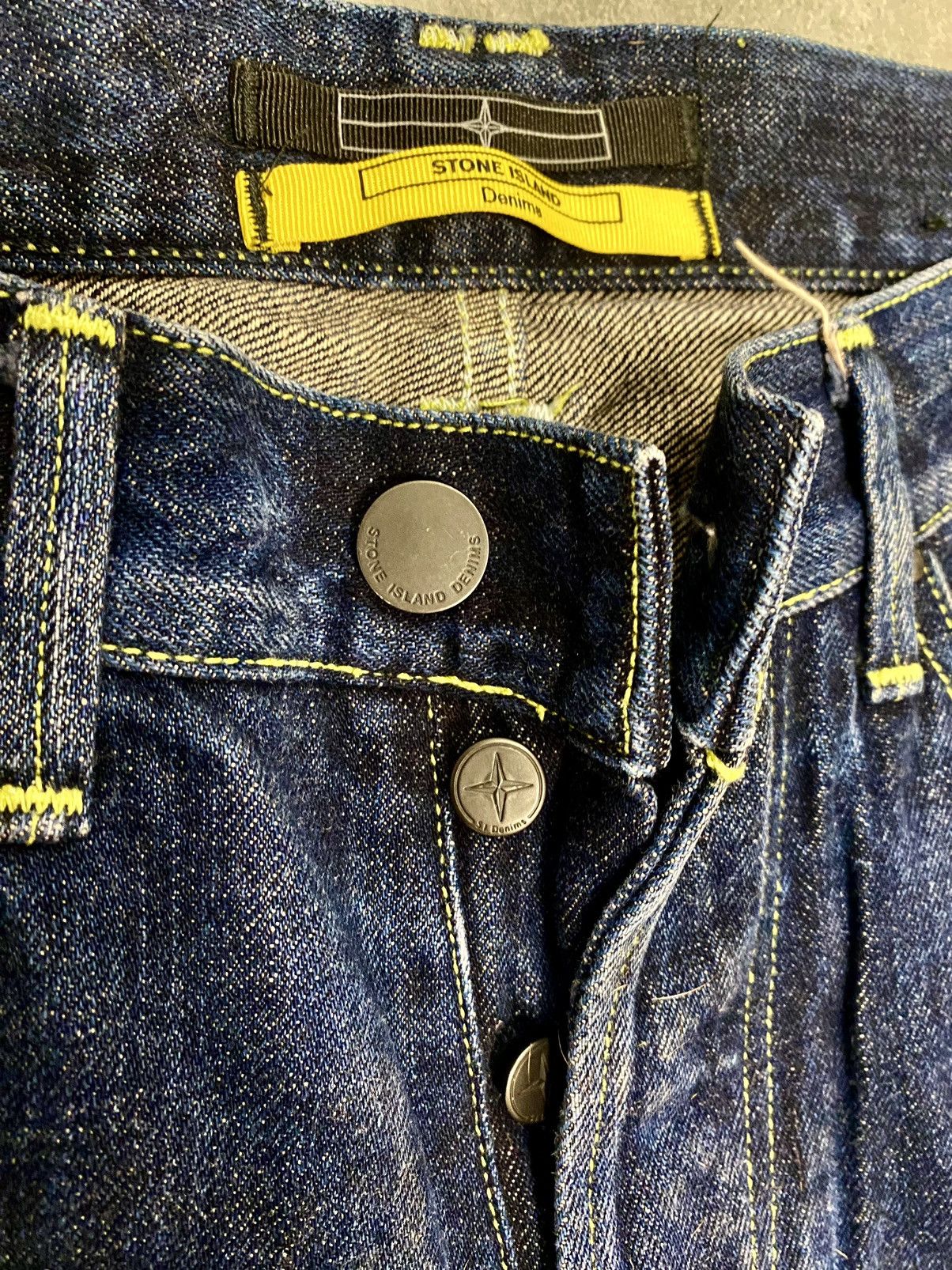 Stone Island × Vintage Jeans Stone Island Denim Vintage Size US 30 / EU 46 - 4 Thumbnail