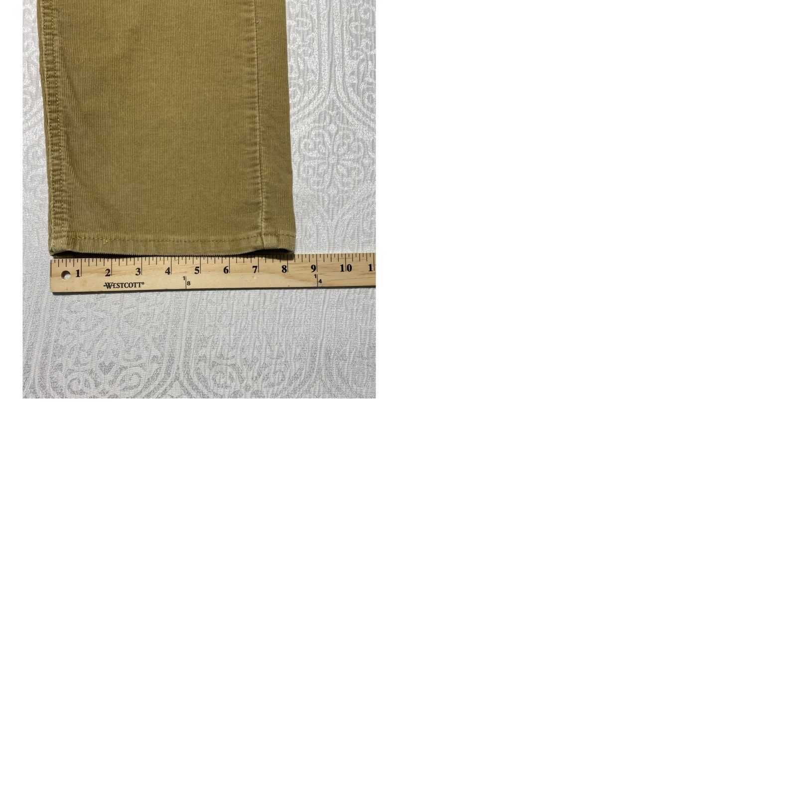 Levi's Levi's 505 Regular Fit Corduroy Pants Tan Beige W36 L32 Regular Men 5-Pocket Coin Pocket Button Zip Straight Fall Winter Corduroy Stretch Jeans Pants Size US 36 / EU 52 - 9 Thumbnail