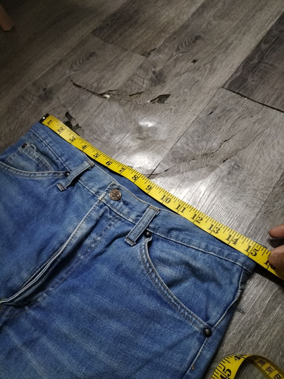 If Six Was Nine y2k flared washed jeans japanese brand denim style Size US 31 - 10 Thumbnail