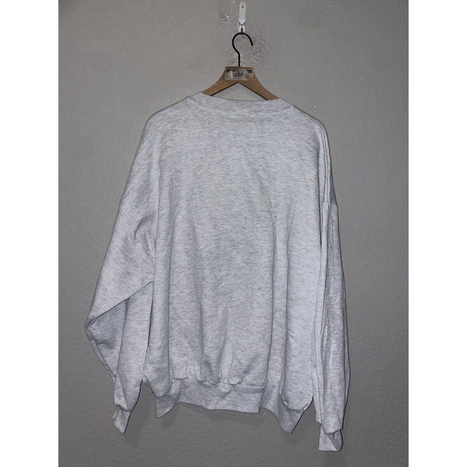 Jerzees Vintage Gray Jerzees Sweatshirt Captain Daveman Field 90s 3X Size US XXL / EU 58 / 5 - 7 Thumbnail
