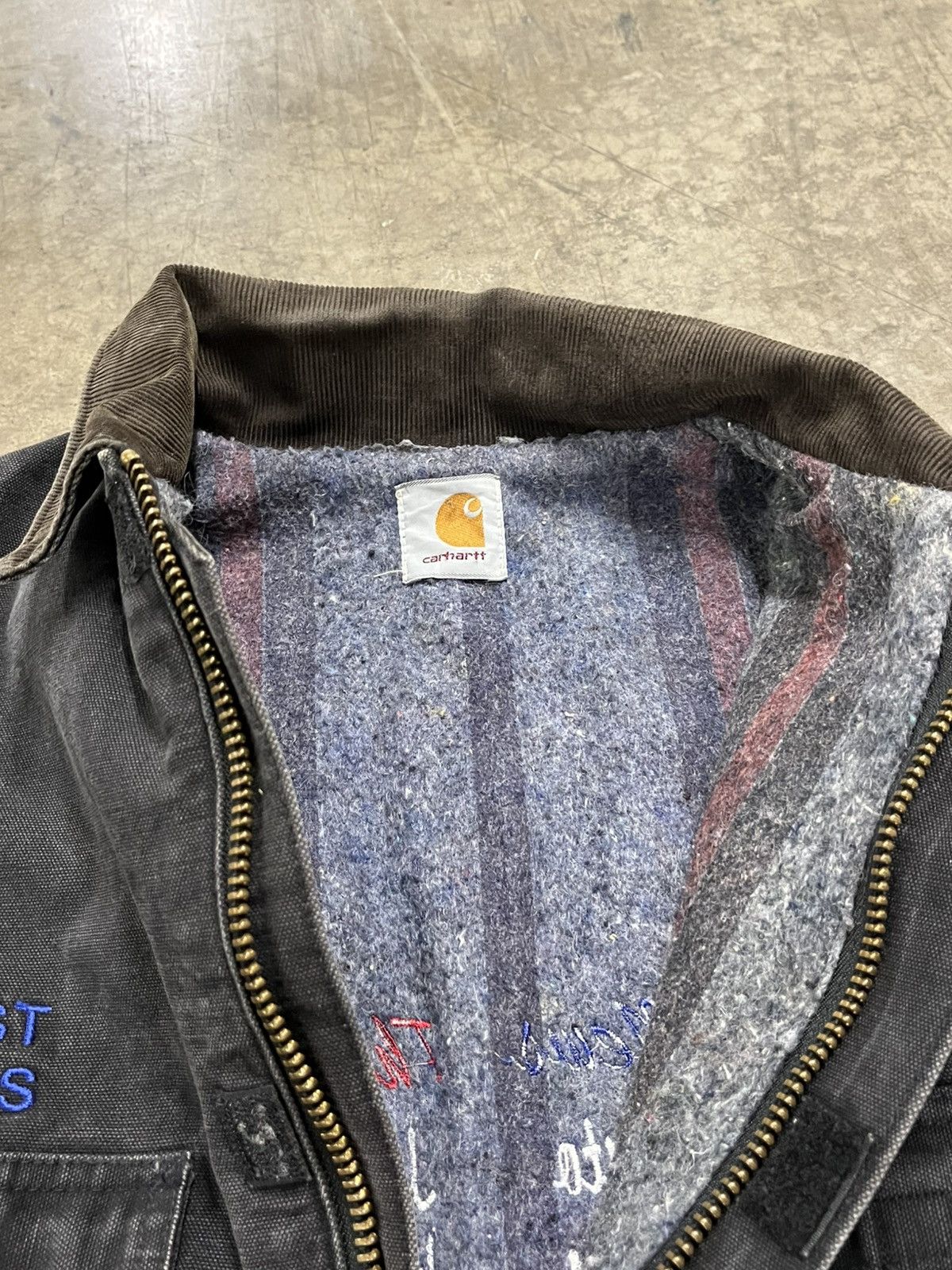 Carhartt × Vintage Carhartt vintage Jesus embroidered jacket streetwear hype Size US XL / EU 56 / 4 - 10 Thumbnail
