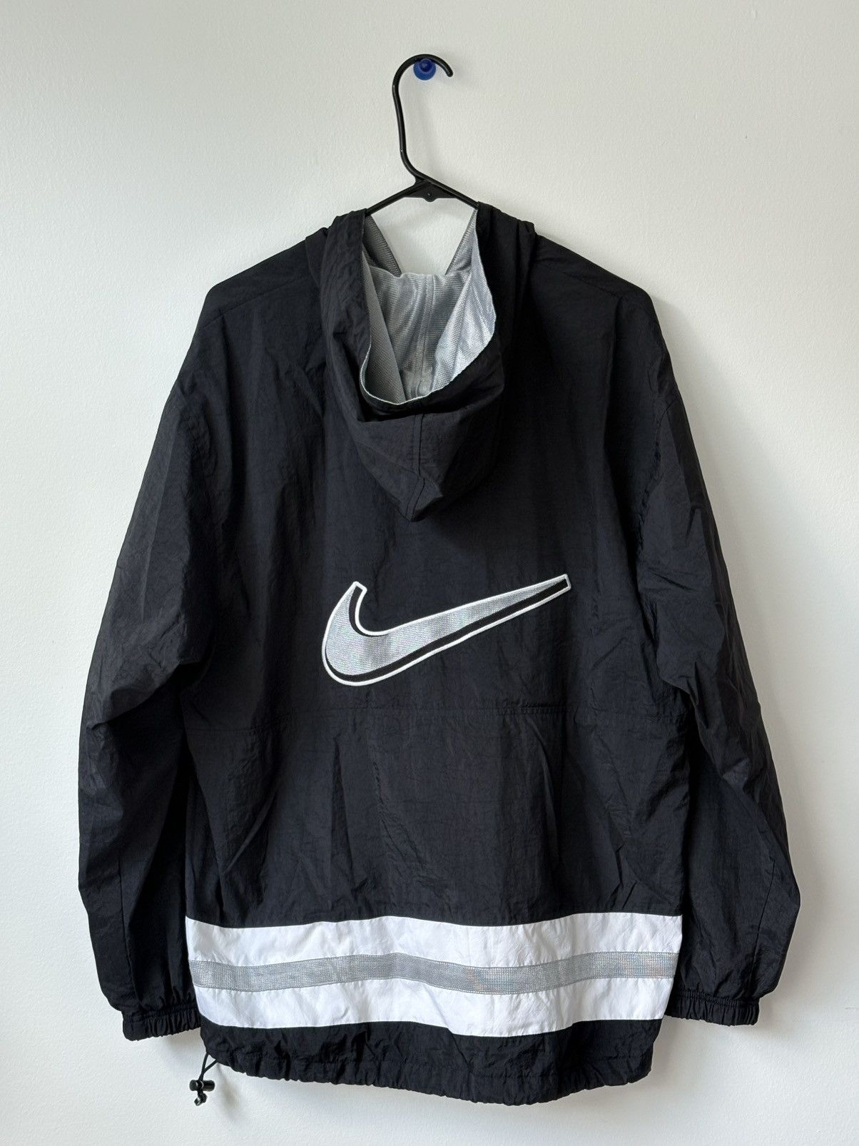 Nike Vintage Nike Half Zip Windbreaker Size US M / EU 48-50 / 2 - 2 Thumbnail