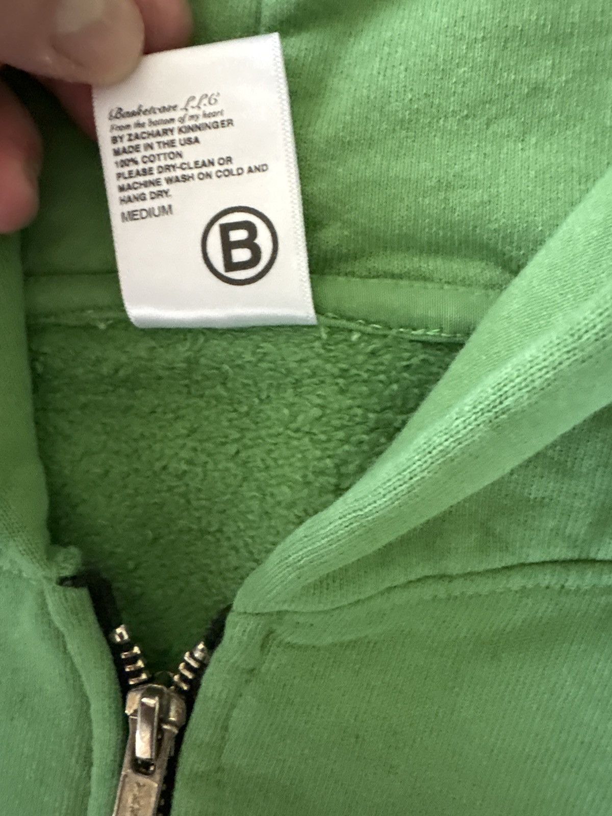 basketcase gallery Basketcase gallery zip up green rivercats hoodie Size US M / EU 48-50 / 2 - 7 Thumbnail
