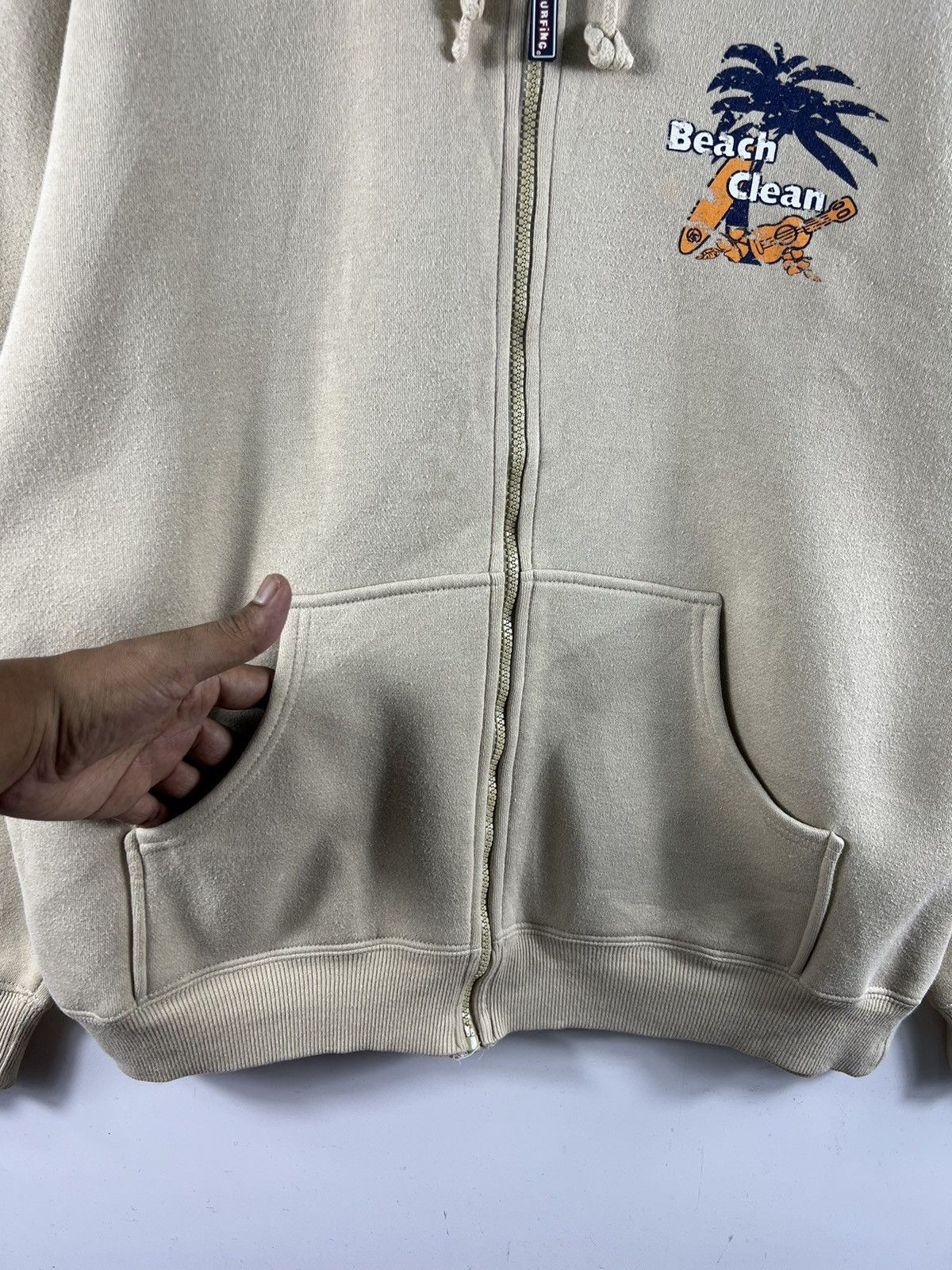 Japanese Brand 🔥 Hoodie 🔥 japanese Keep Surfing Hoodie - L Size US M / EU 48-50 / 2 - 4 Thumbnail