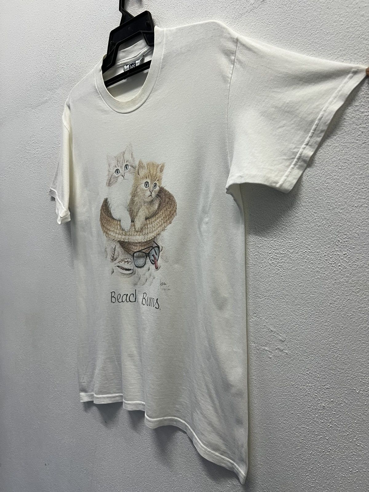 Lee × Vintage VINTAGE LEE BEACH BUMS MADE IN USA TEE SHIRT Size US M / EU 48-50 / 2 - 5 Thumbnail