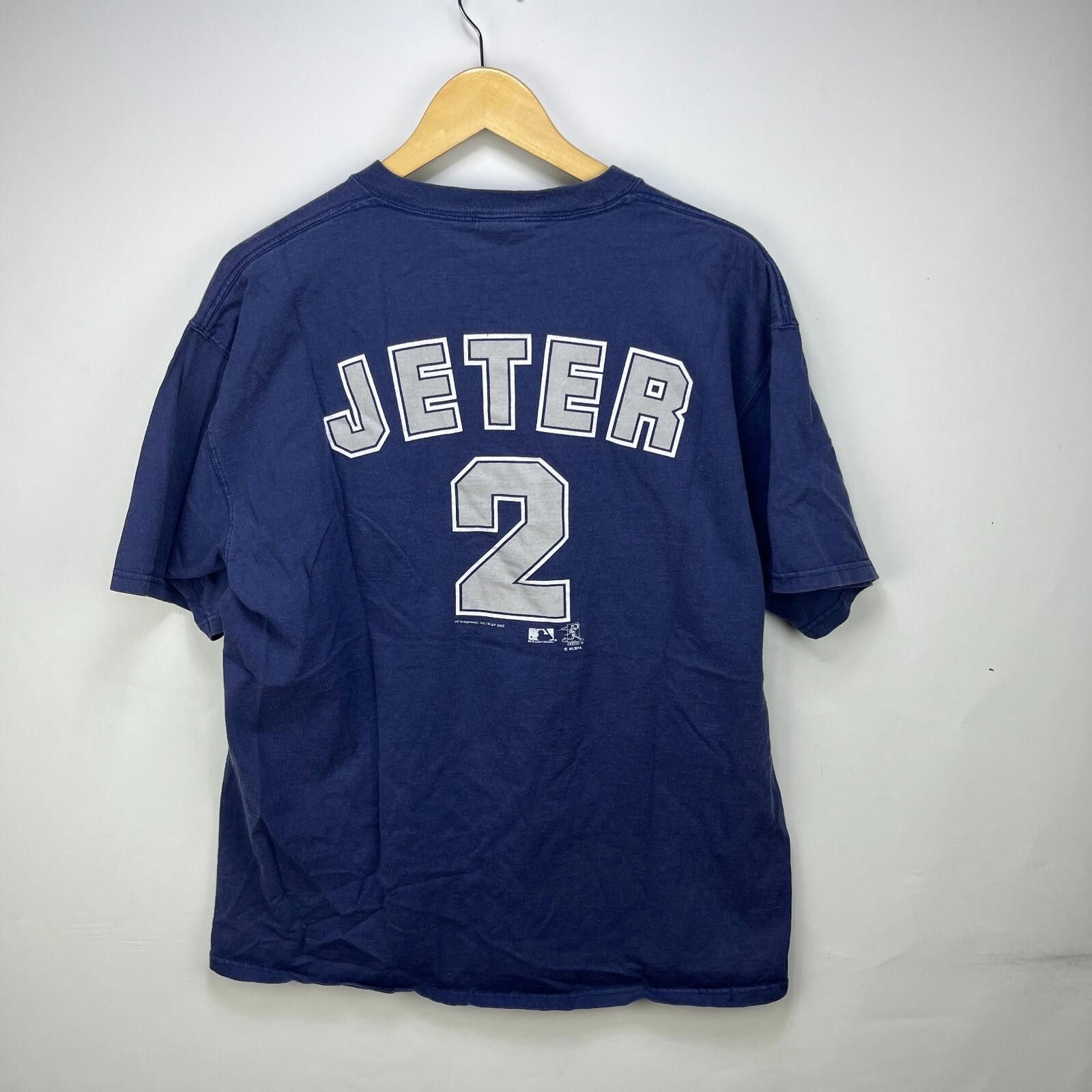 Other Vintage New York Yankees Derek Jeter Sun Faded T-Shirt Large Size ONE SIZE - 5 Thumbnail