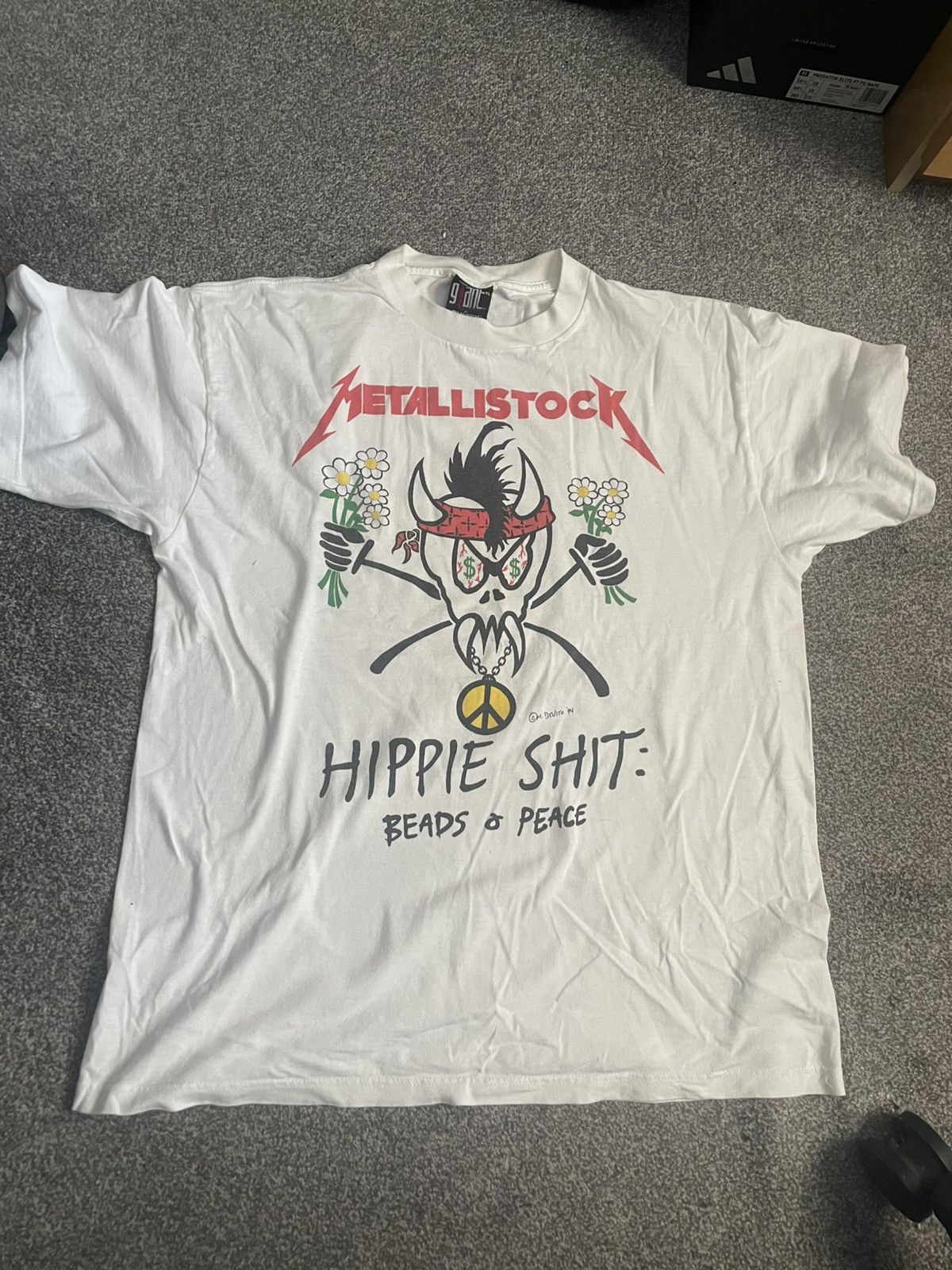 Metallica Metallica94 Woodstock Metallistock Hippie Sh#t Beads & Peace Size US XL / EU 56 / 4 - 1 Thumbnail