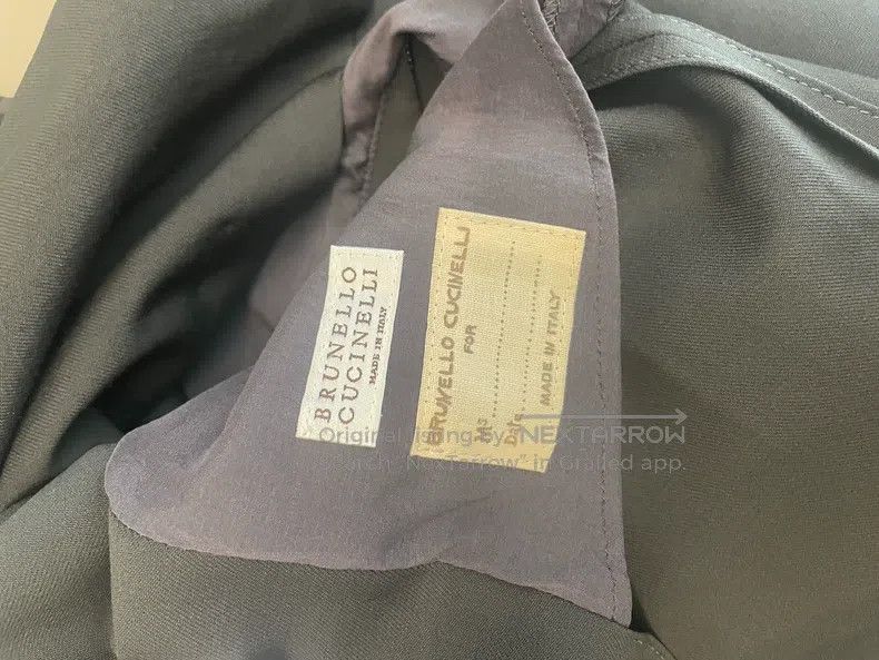 Brunello Cucinelli Brunello Cucinelli Dark Gray Beaded New Wool Vest Size S / US 4 / IT 40 - 3 Thumbnail