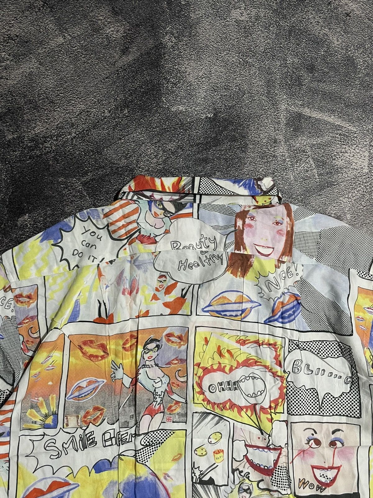 Tsumori Chisato Tsumori Chisato x Niko And Open Collar Comic Pattern Size US L / EU 52-54 / 3 - 8 Thumbnail