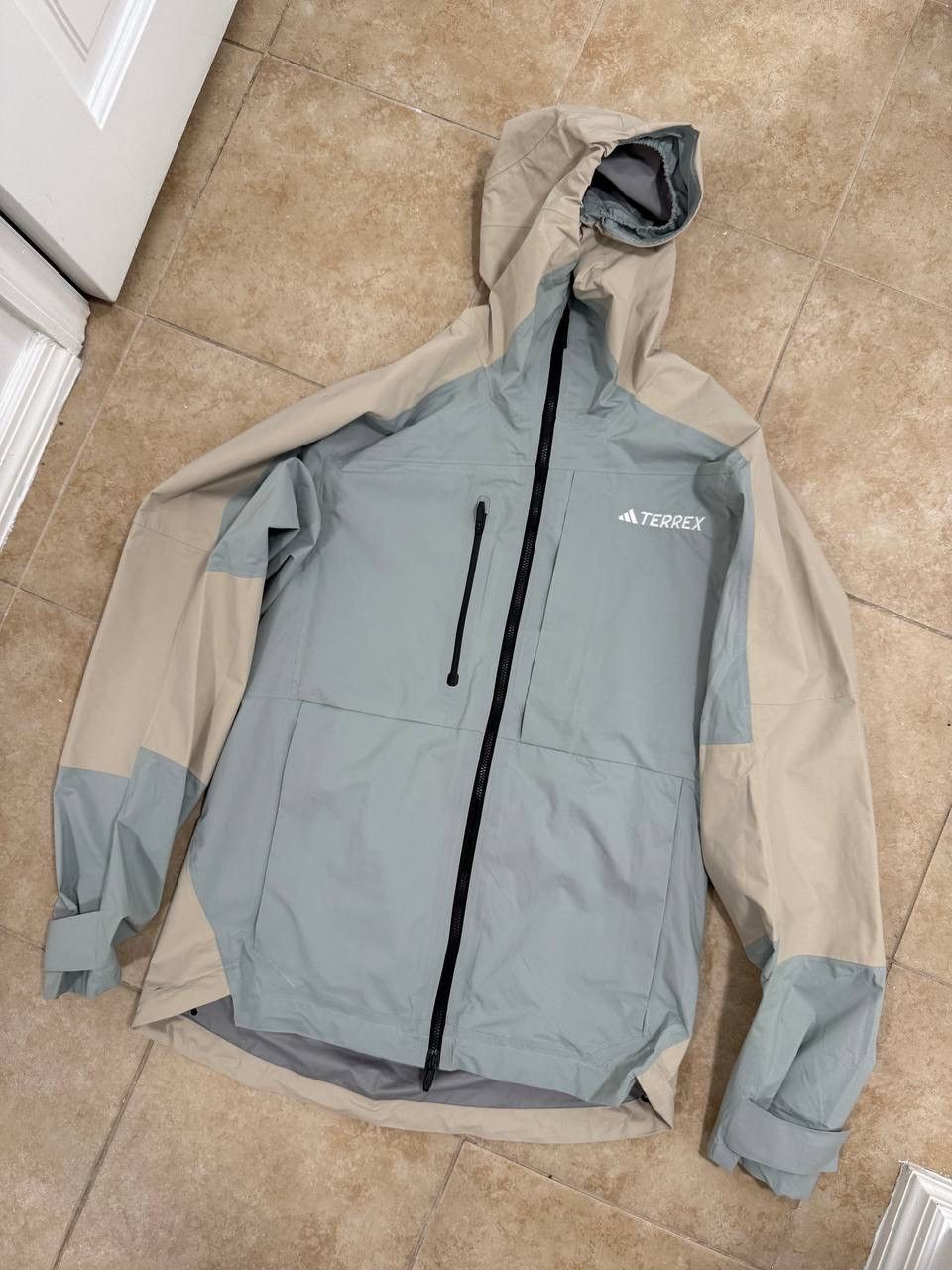 Adidas Adidas Terrex Xploric Rain RDY Hiking Jacket Men's Small Size US S / EU 44-46 / 1 - 3 Thumbnail