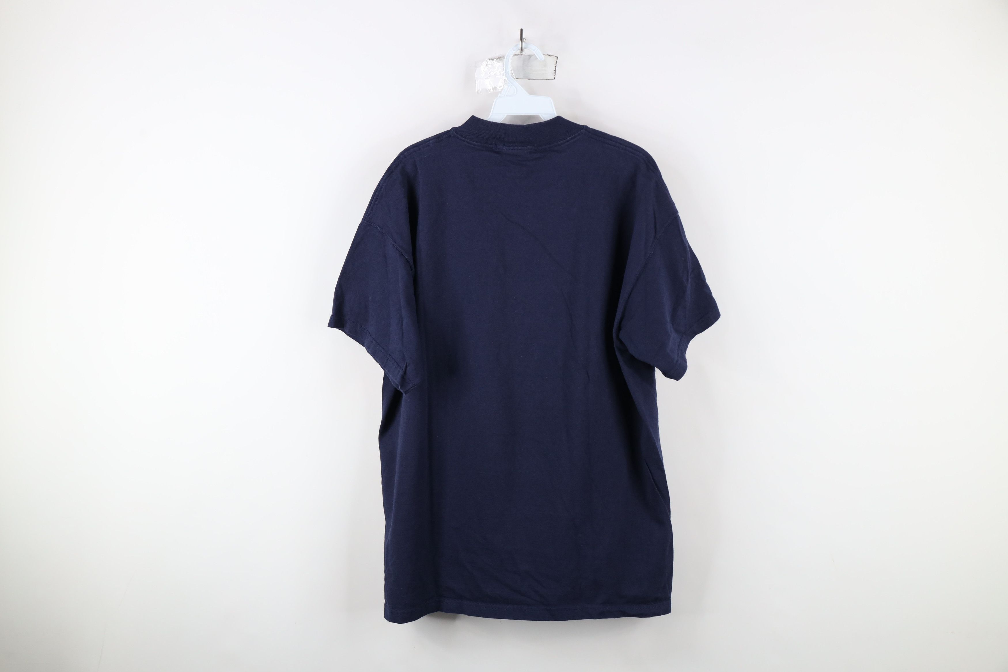 Vintage Vintage 90s USA Olympics Spell Out Short Sleeve T-Shirt Blue Size US L / EU 52-54 / 3 - 8 Thumbnail