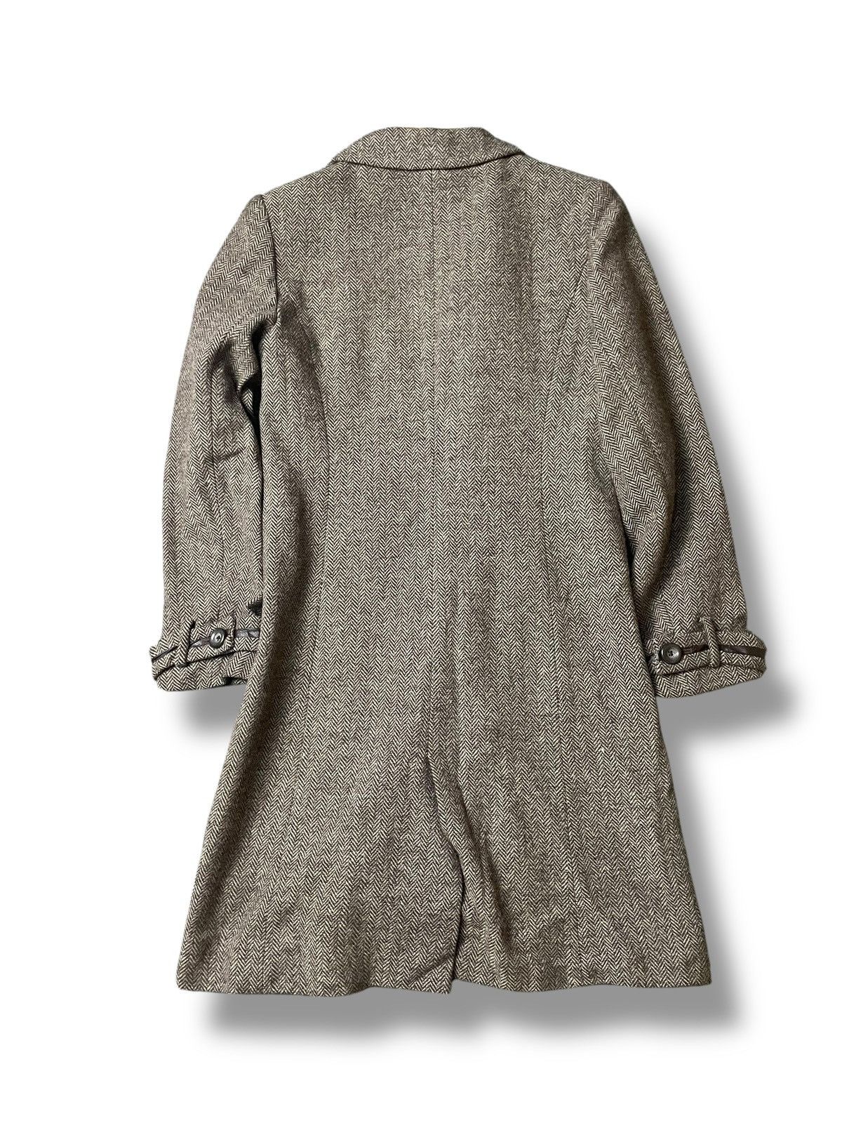 Balenciaga × Designer × Vintage BALENCIAGA Double Breasted Long Tweed Coat (104) Size US XXS / EU 40 - 7 Thumbnail