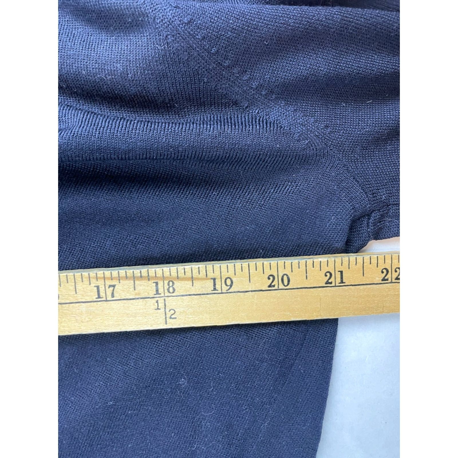 Brooks Brothers Brooks Brothers Sweater, Brand Pullover, Sweater, Men L, Navy Blue, Wool Blend, Regular Fit, Long Sleeve, Boat Neck, Solid, Pullover, Adult Mens Size L / US 10 / IT 46 - 5 Thumbnail