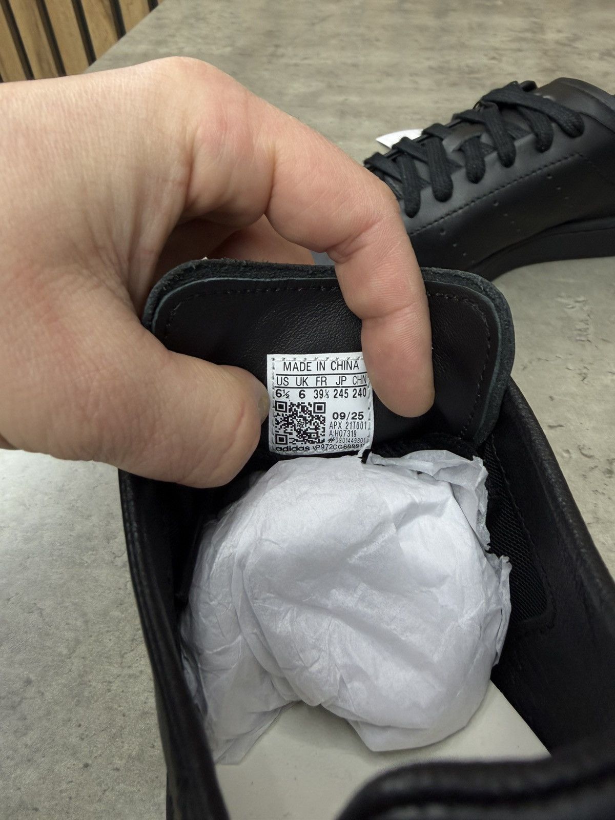 Y-3 Adidas Y-3 Stan Smith Black Size US 6.5 Size US 6.5 / EU 39-40 - 9 Thumbnail