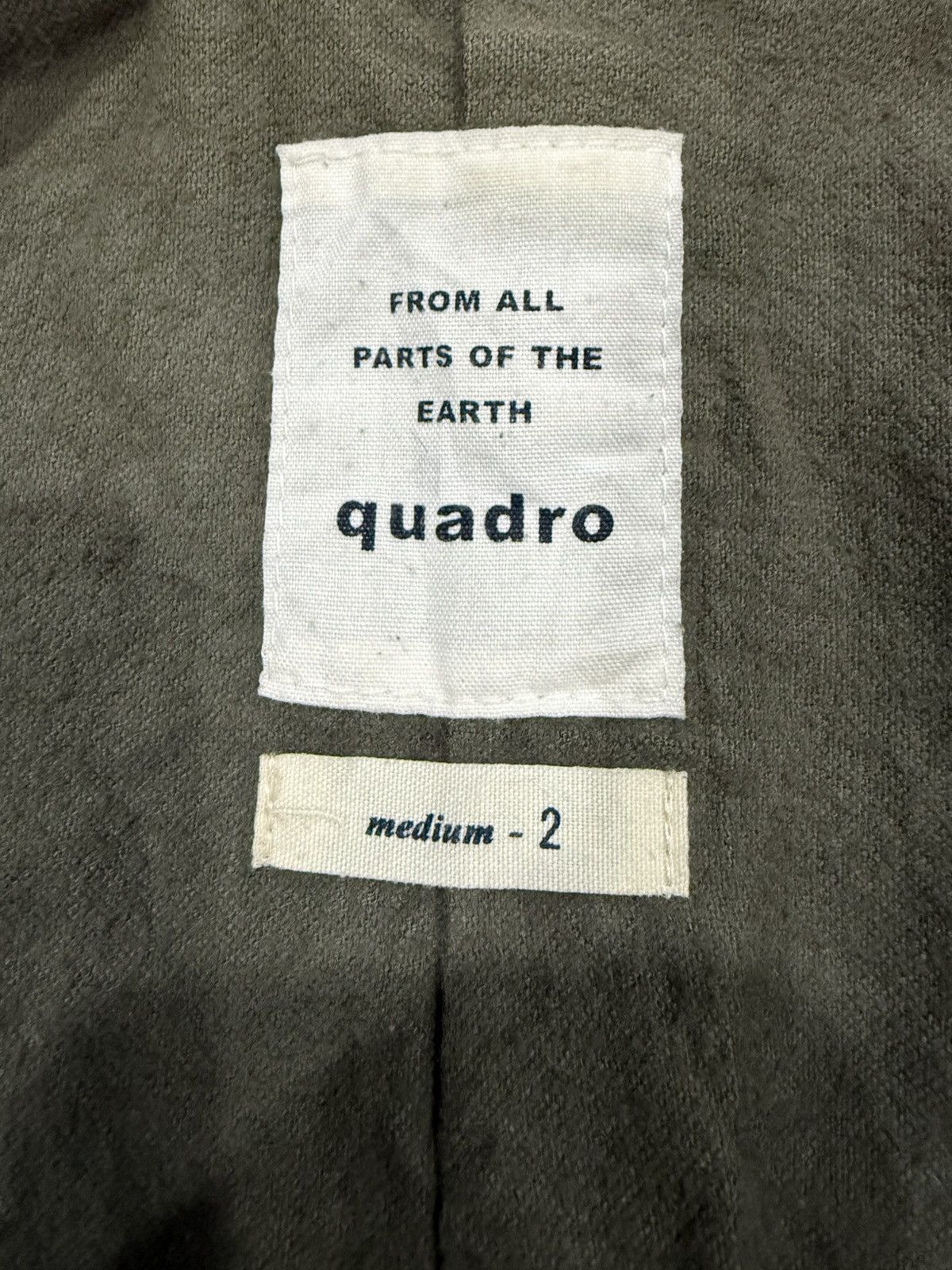 Japanese Brand JAPAN BRAND QUADRO FROM THE PARTS OF THE EARTH FADED STYLE Size US M / EU 48-50 / 2 - 7 Thumbnail