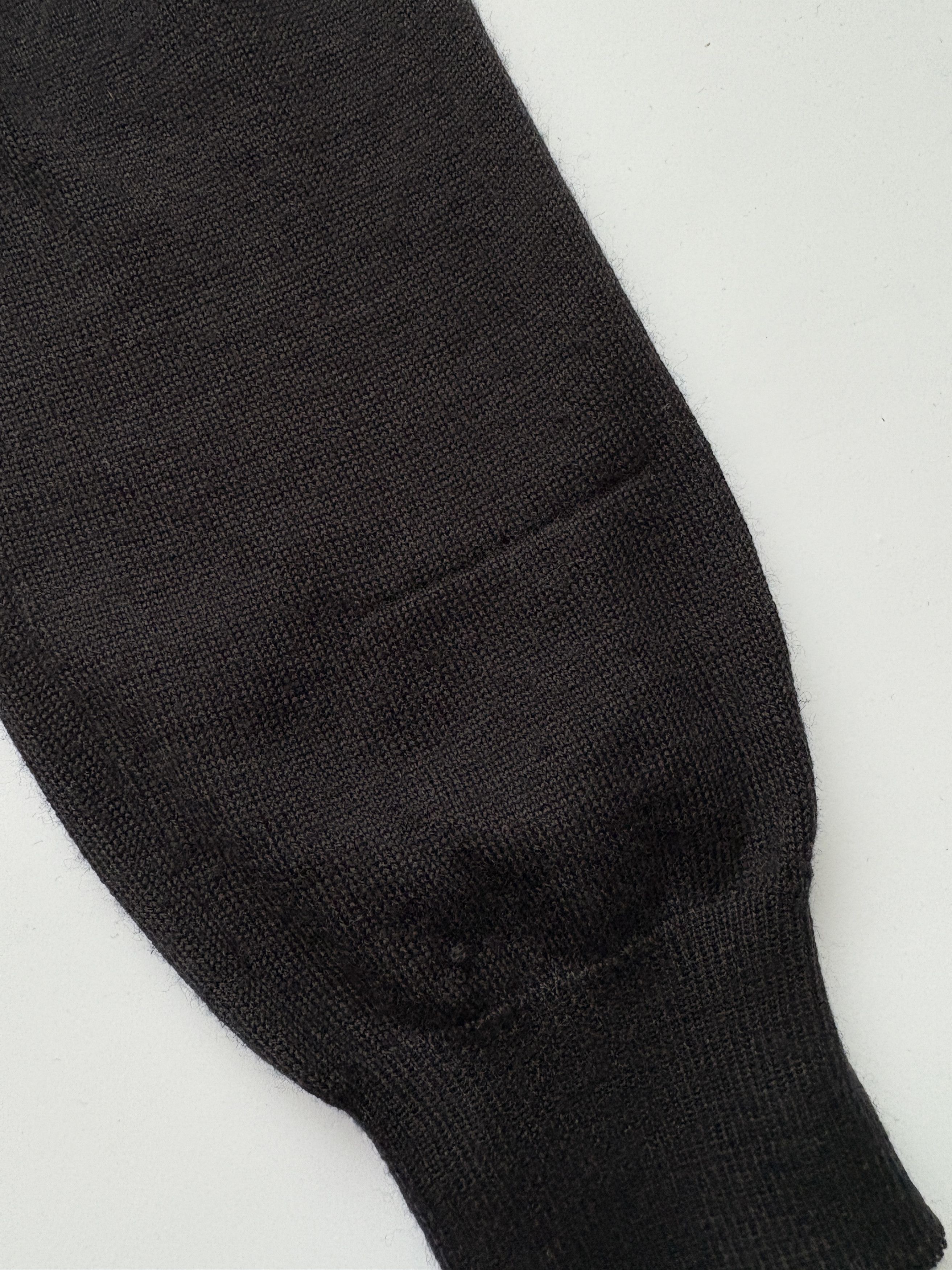 Prada ⚡️QUICK SALE⚡️2016 Prada Black Wool/Silk Knit Sweater Top Size M / US 6-8 / IT 42-44 - 8 Thumbnail