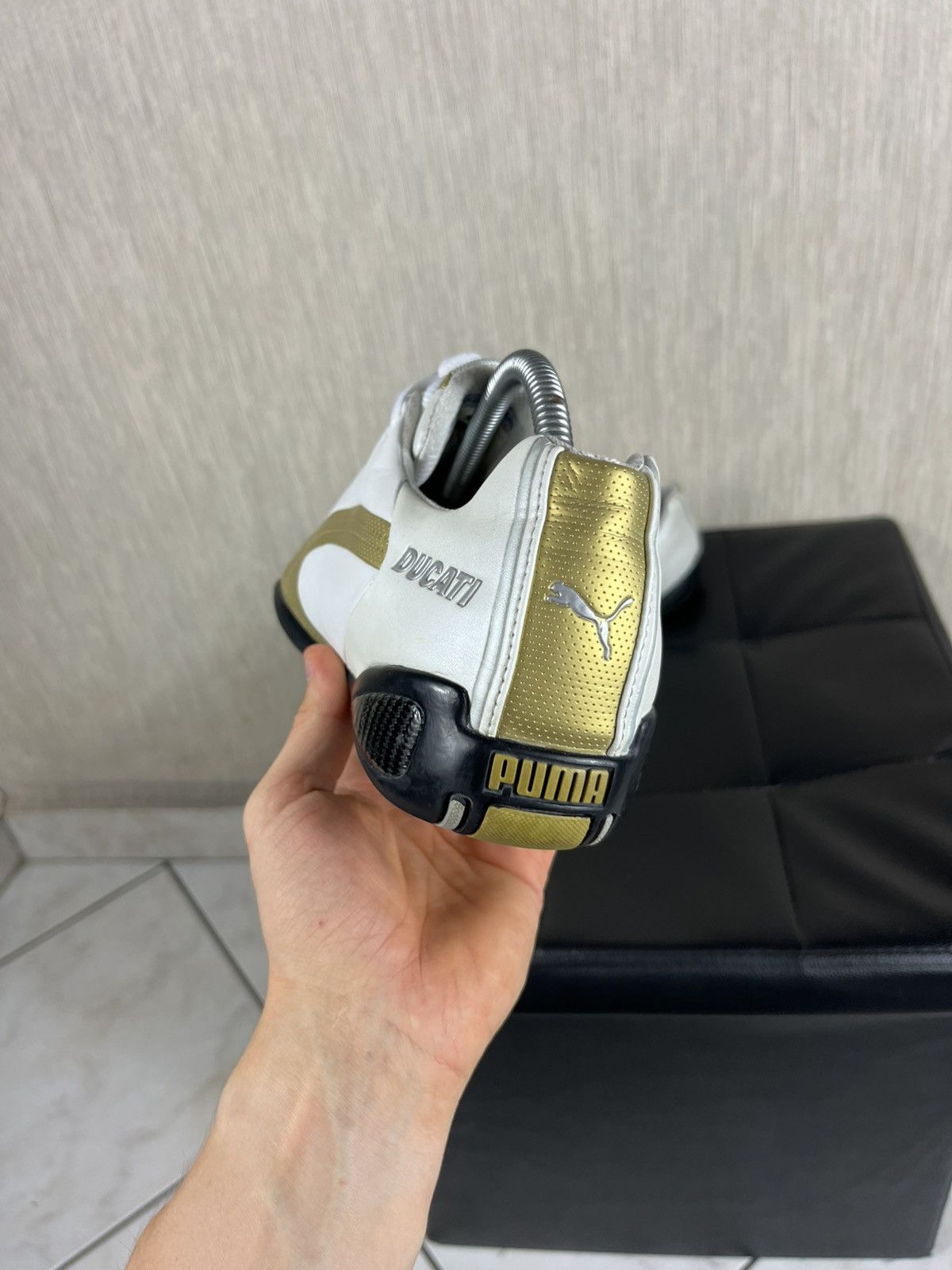 Mercedes-Benz × Puma Vintage Puma x Ducati speed cat y2k gold racing shoes retro Size US 8.5 / EU 41-42 - 16 Thumbnail