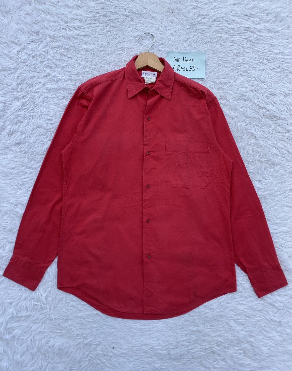 agnes b. Rare Vintage Agnes B Buttons Up Shirt Size US S / EU 44-46 / 1 - 1 Thumbnail