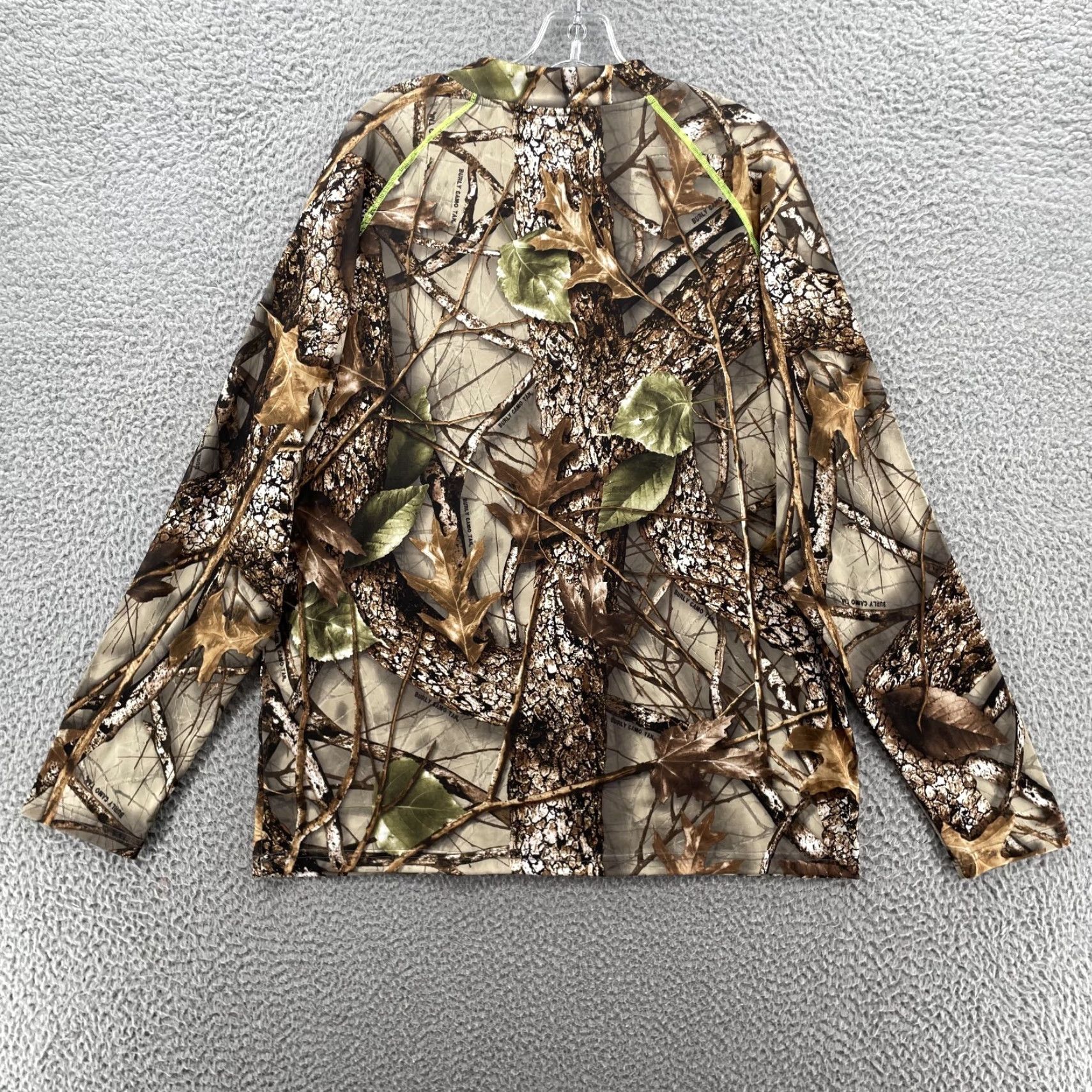 Vintage WFS Burly Camo Tan Shirt Men Large 1/4 Zip Hunting Outdoor Performance Gorp Camp Size US L / EU 52-54 / 3 - 5 Thumbnail