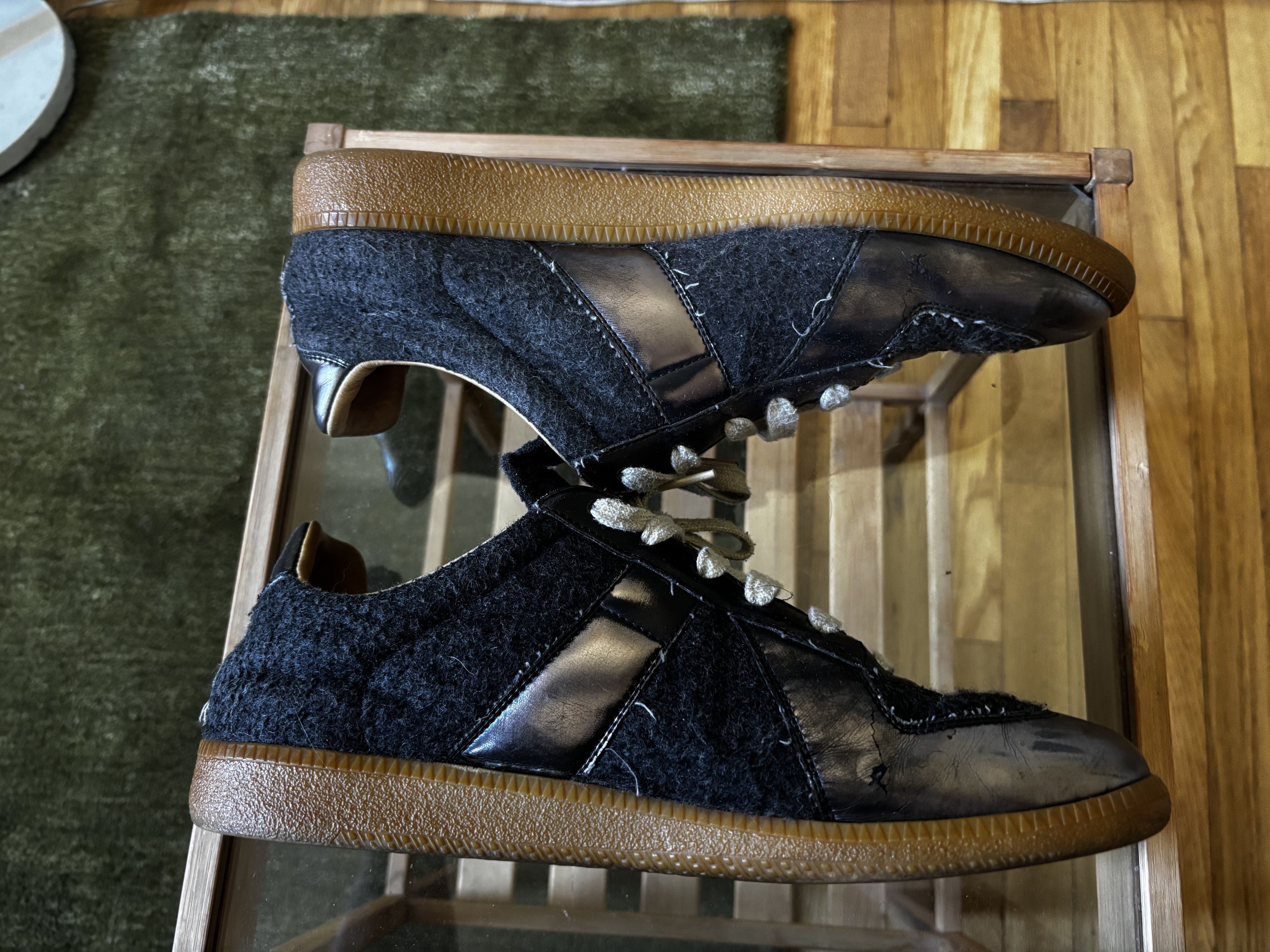 Maison Margiela Maison Margiela GAT Sneakers Felt & Bronze Size US 9.5 / EU 42-43 - 4 Thumbnail