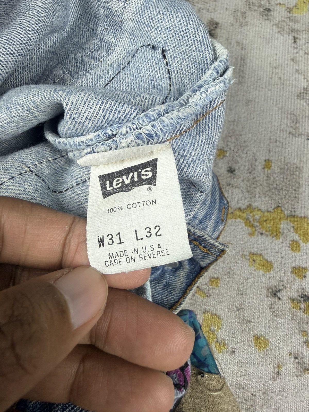 Junya Watanabe Vintage 80s Levis 501 Inspired Kapital Sashiko Boro Jeans Size US 30 / EU 46 - 11 Thumbnail
