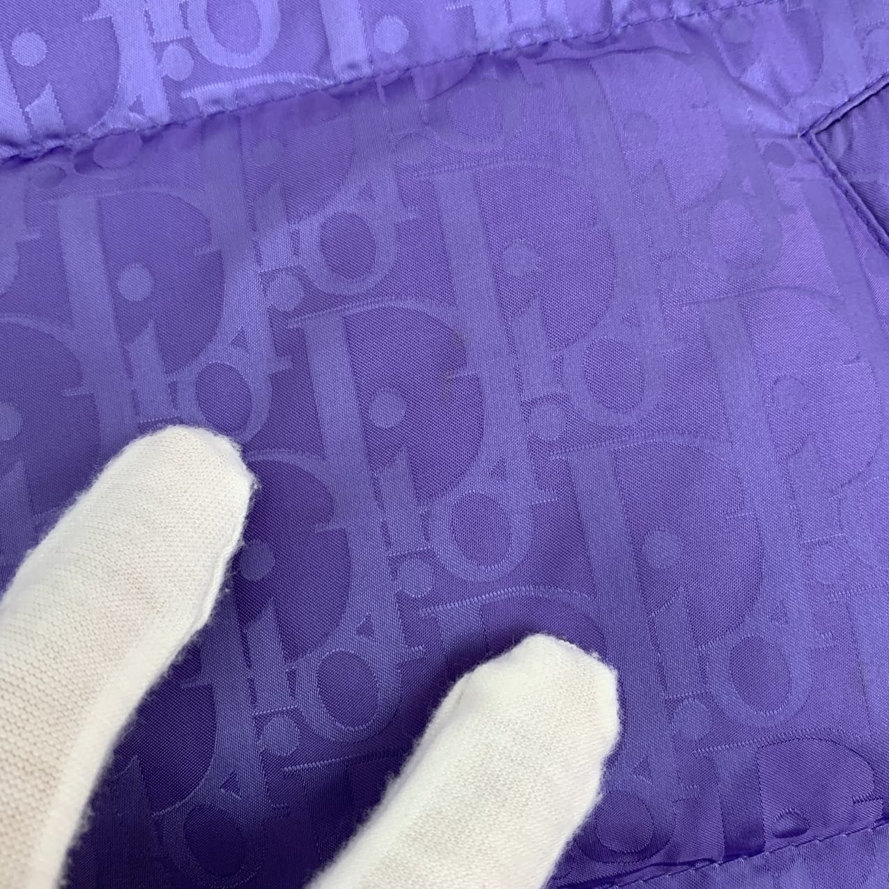 Dior Dior Logo Print Down Vest Purple (46) Size US S / EU 44-46 / 1 - 9 Thumbnail