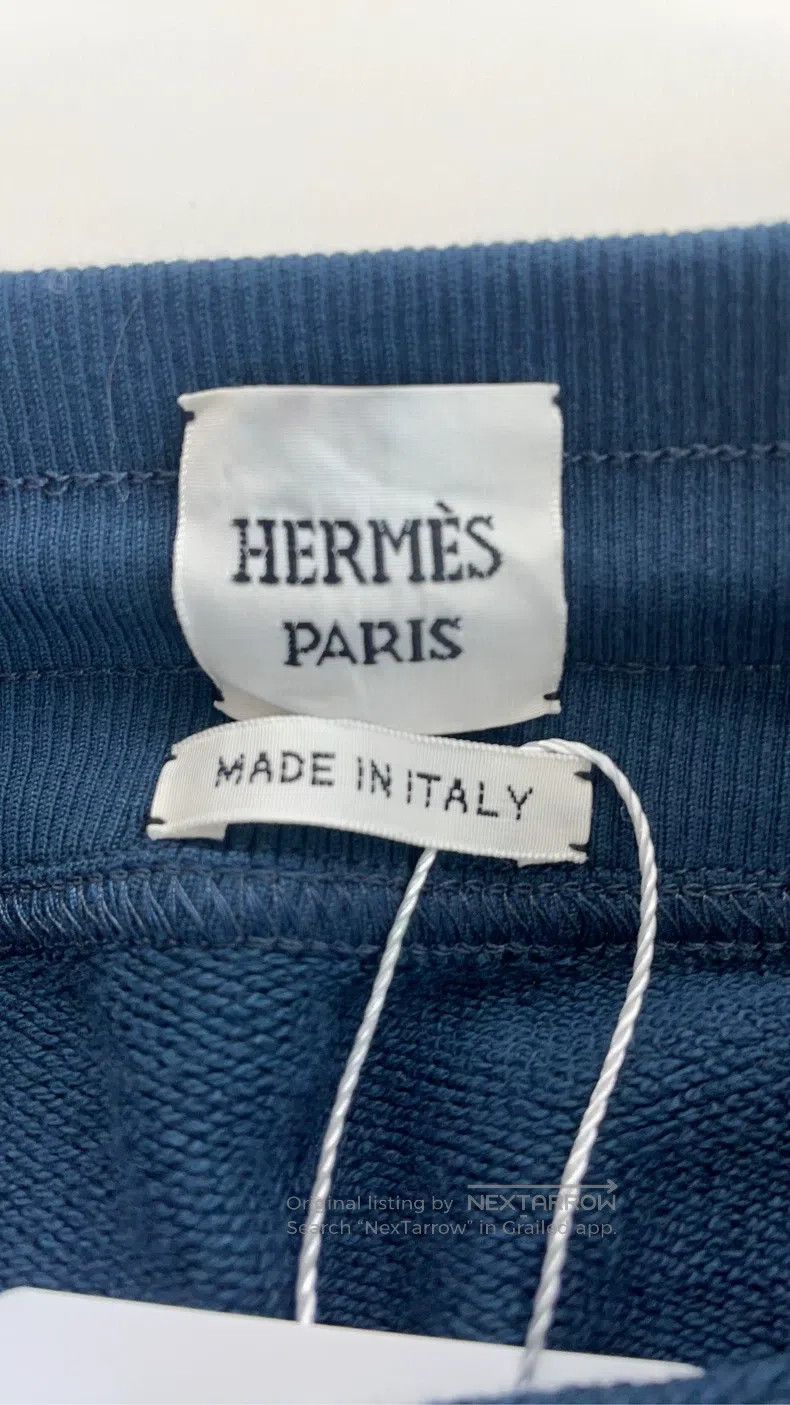 Hermes Hermes Deep blue printed skirt Size 25" / US 0 / IT 36 - 3 Thumbnail