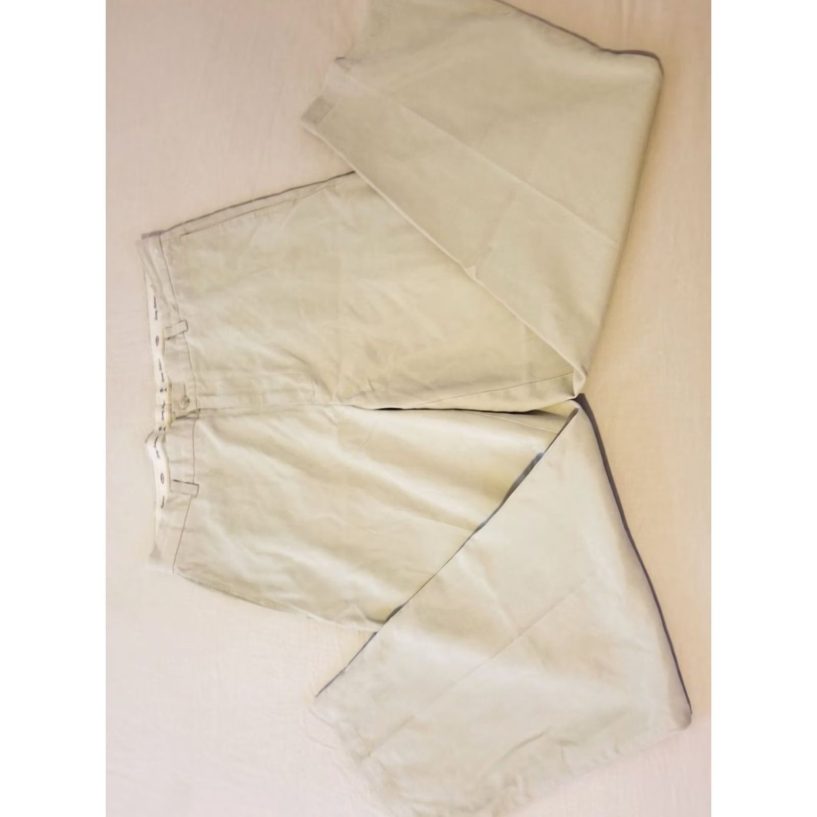 Tommy Bahama VINTAGE Tommy Bahama Khakis Pants Mens 36x30 Cotton Beige Chino Trouser Slack Dress Pants Size US 36 / EU 52 - 6 Thumbnail