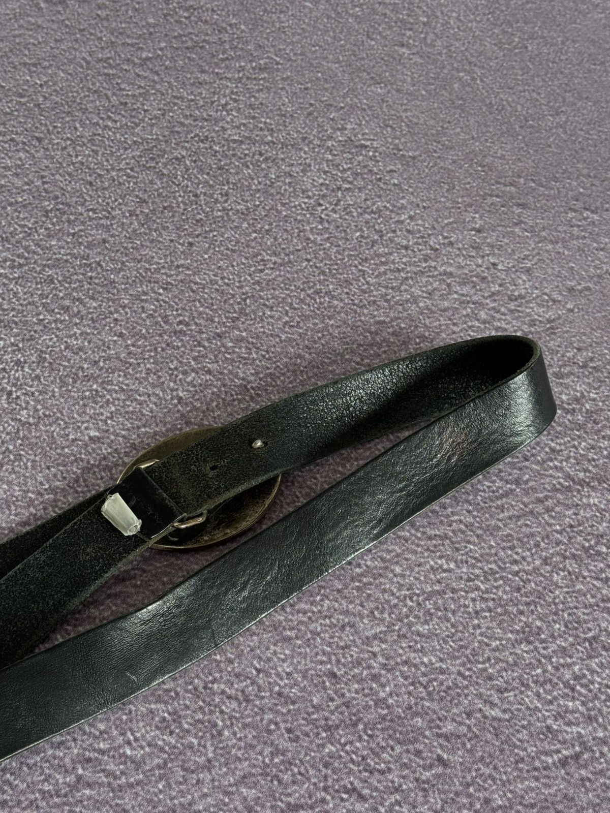 Hysteric Glamour Y2K 90s Hilfiger Denim Leather Metal Glam Belt Size ONE SIZE - 8 Thumbnail