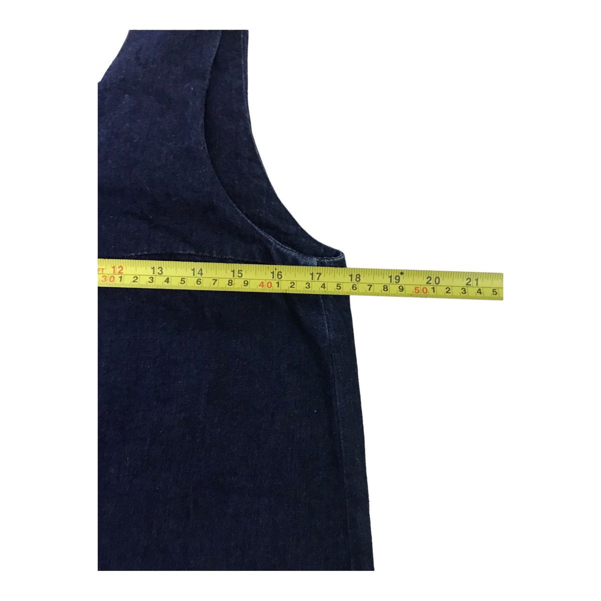 Nepenthes Hogg’s by Nepenthes Sleeveless Long Denim Dress Size S / US 4 / IT 40 - 11 Thumbnail