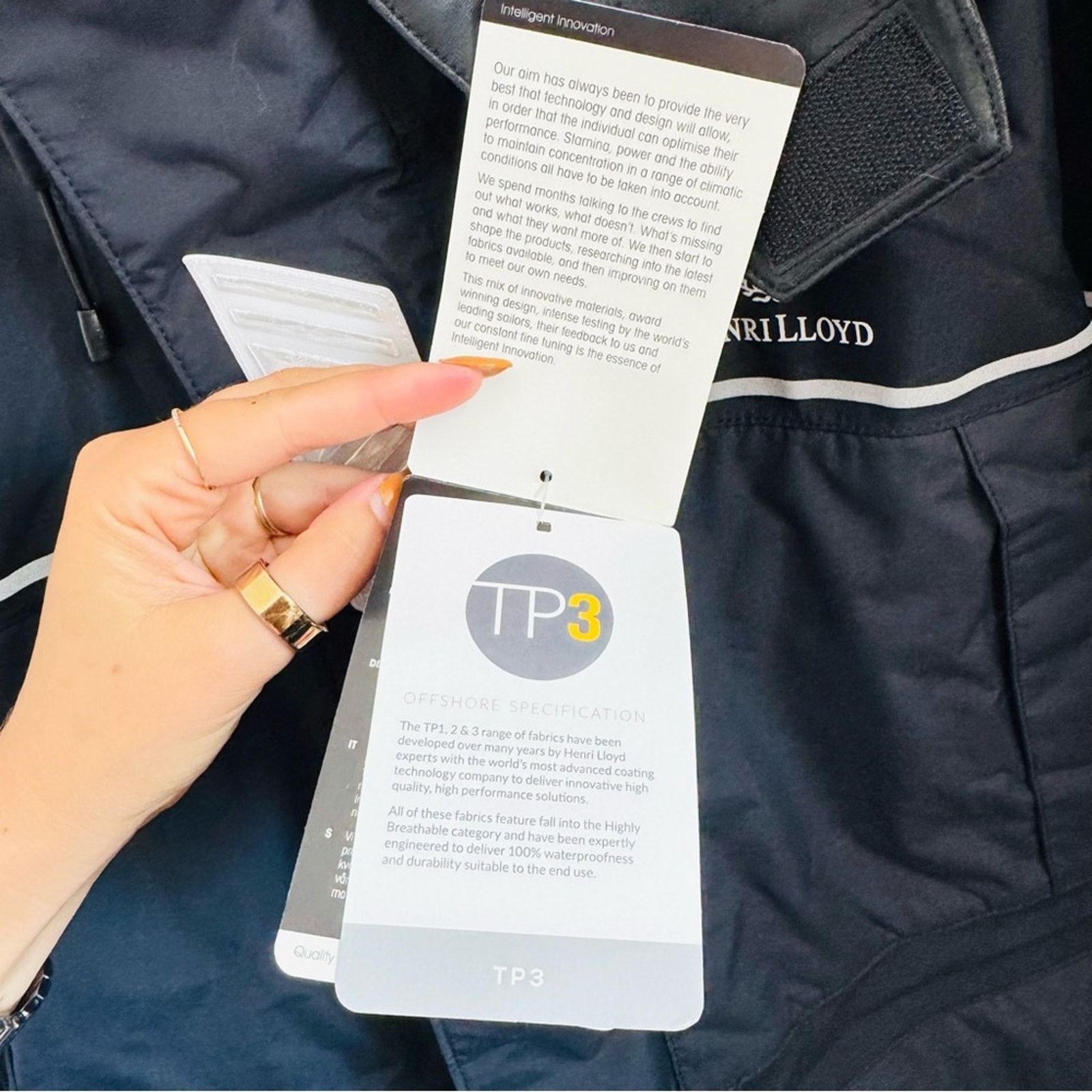 Henri Lloyd NEW Henri Lloyd $995 Black Jacket Waterproof Sailing Coat S Size S / US 4 / IT 40 - 11 Thumbnail
