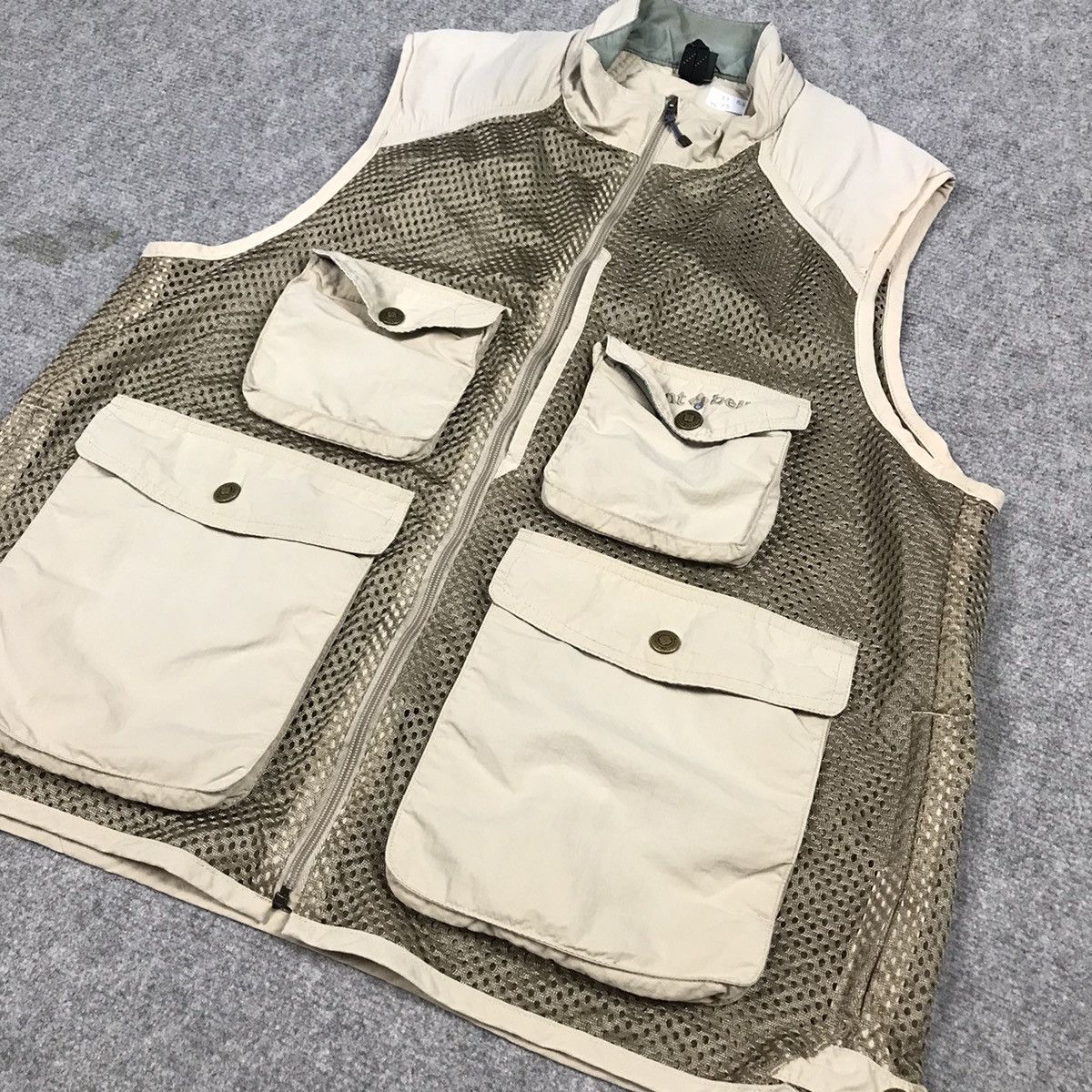 Japanese Brand × Montbell MONTBELL POCKET TACTICAL VEST JACKET FISHING VEST Size US L / EU 52-54 / 3 - 4 Thumbnail